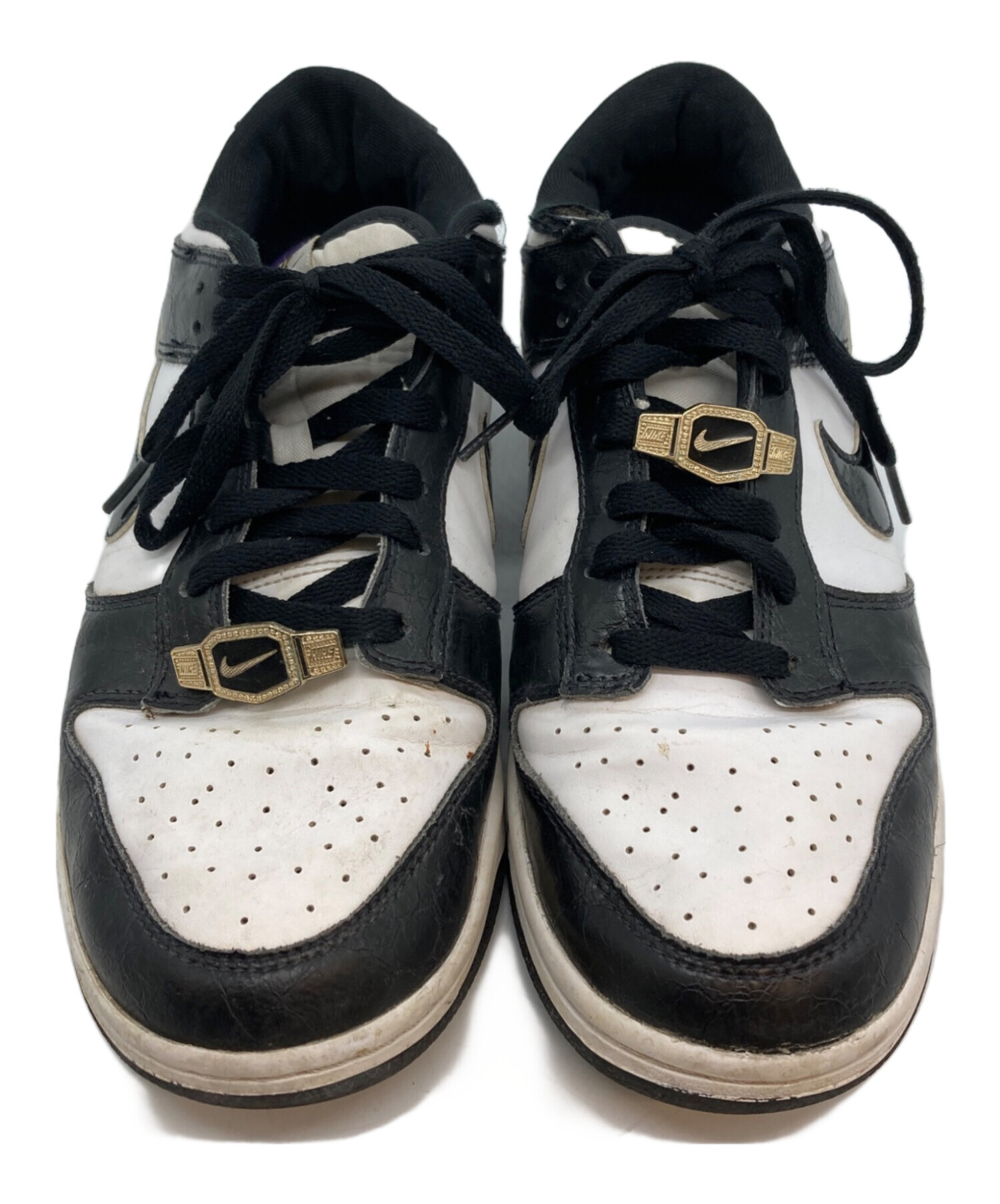 中古・古着通販】NIKE (ナイキ) DUNK LOW RETRO SE ホワイト×ブラック 