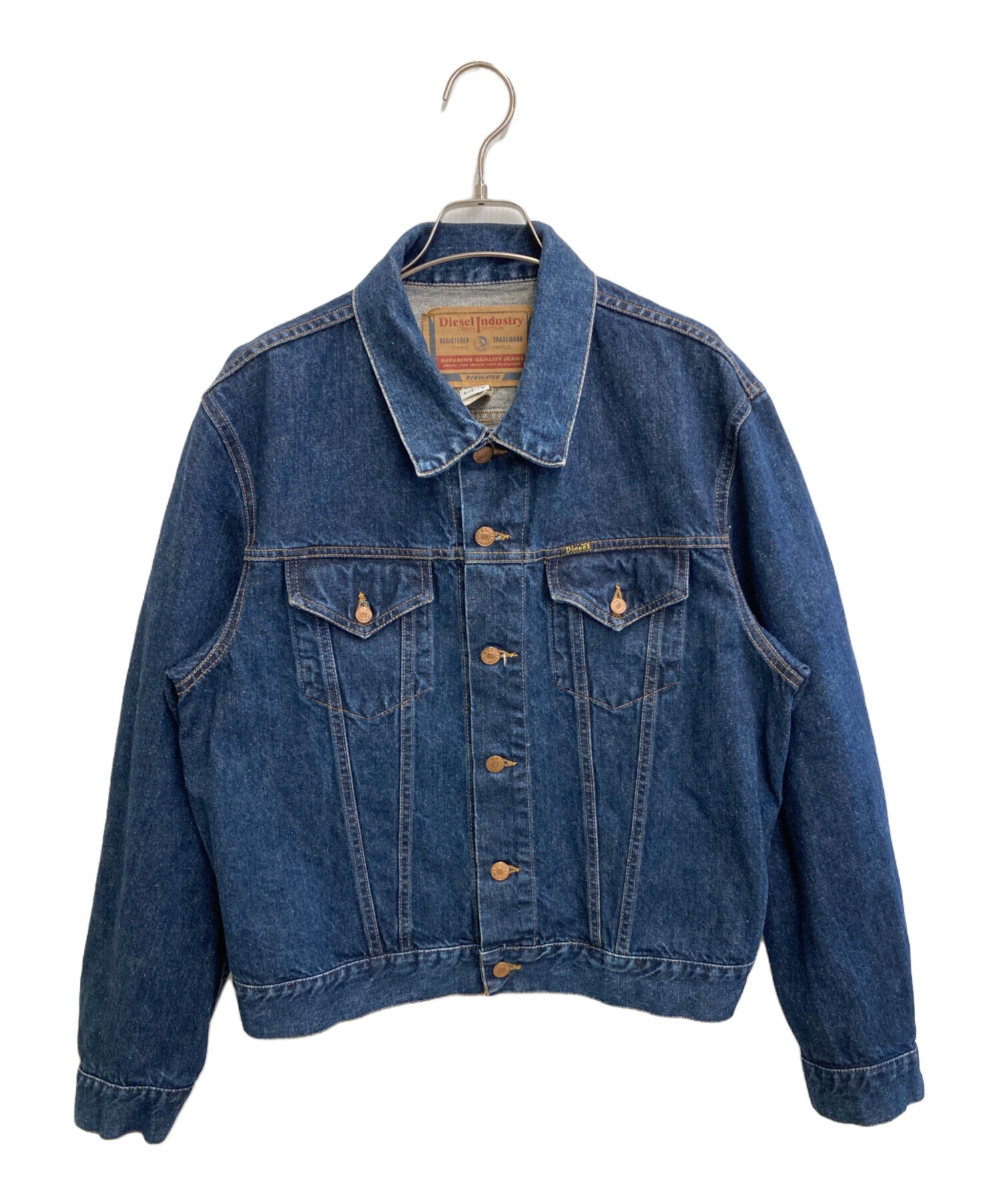 中古・古着通販】DIESEL (ディーゼル) デニムジャケット インディゴ