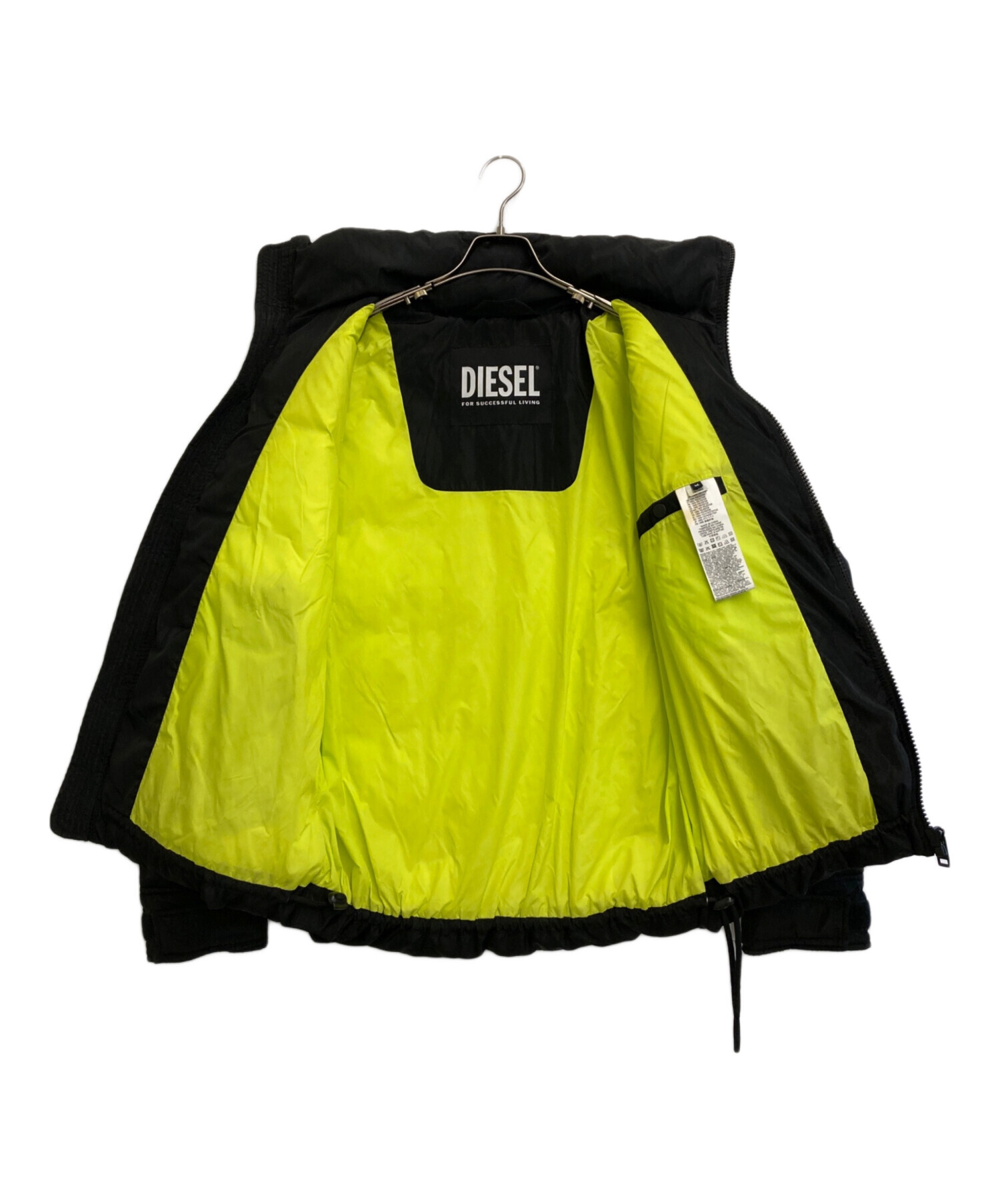 中古・古着通販】DIESEL (ディーゼル) W-SMITH-YA-WH-JACKET ブラック 