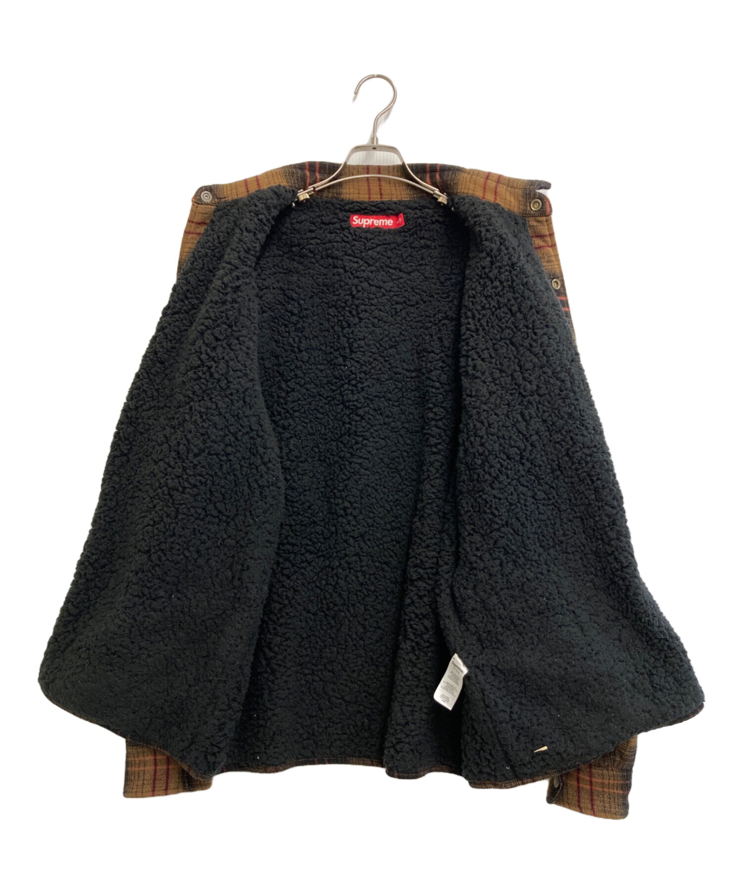 中古・古着通販】SUPREME (シュプリーム) Lined Flannel Snap Shirt