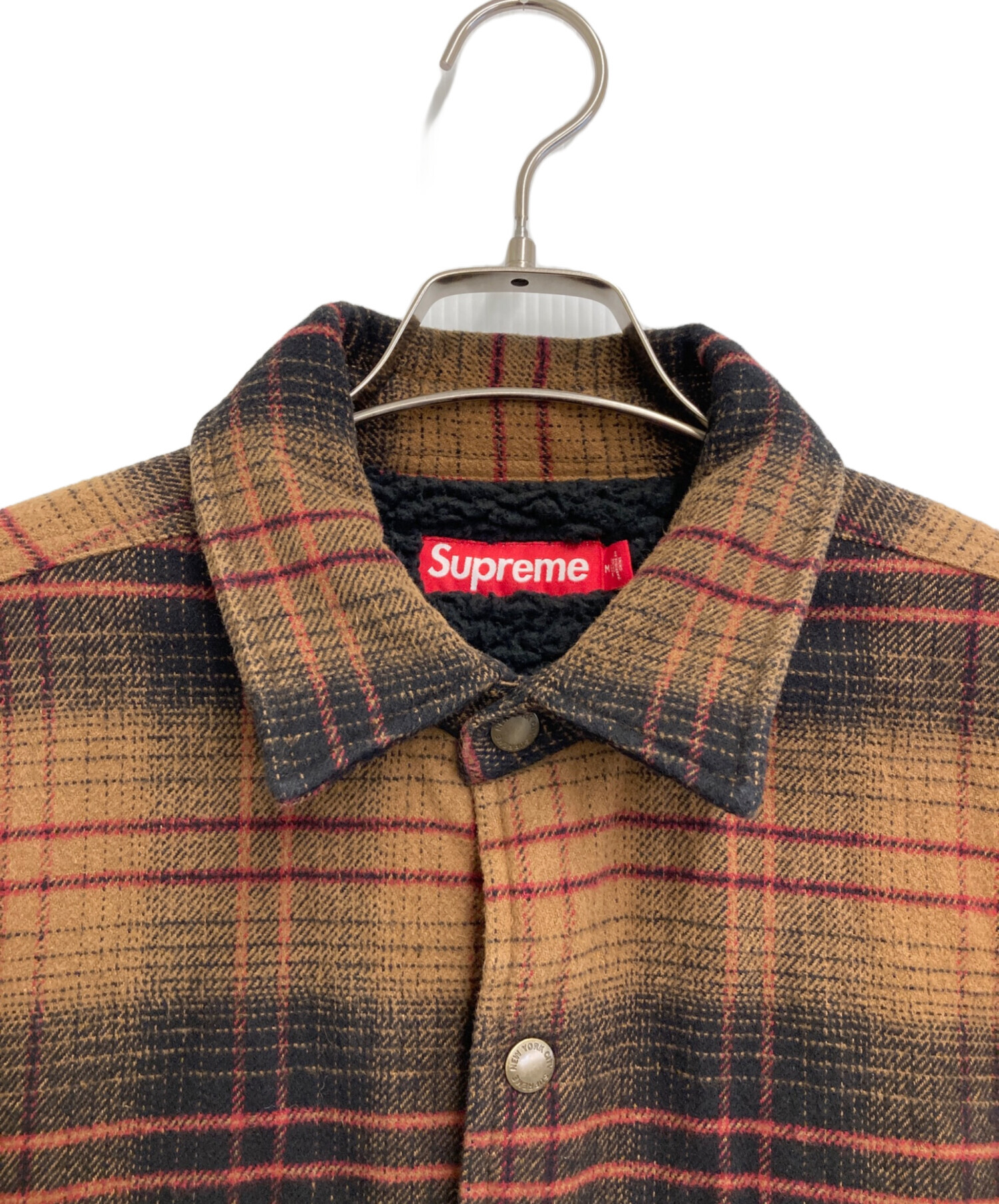 中古・古着通販】SUPREME (シュプリーム) Lined Flannel Snap Shirt