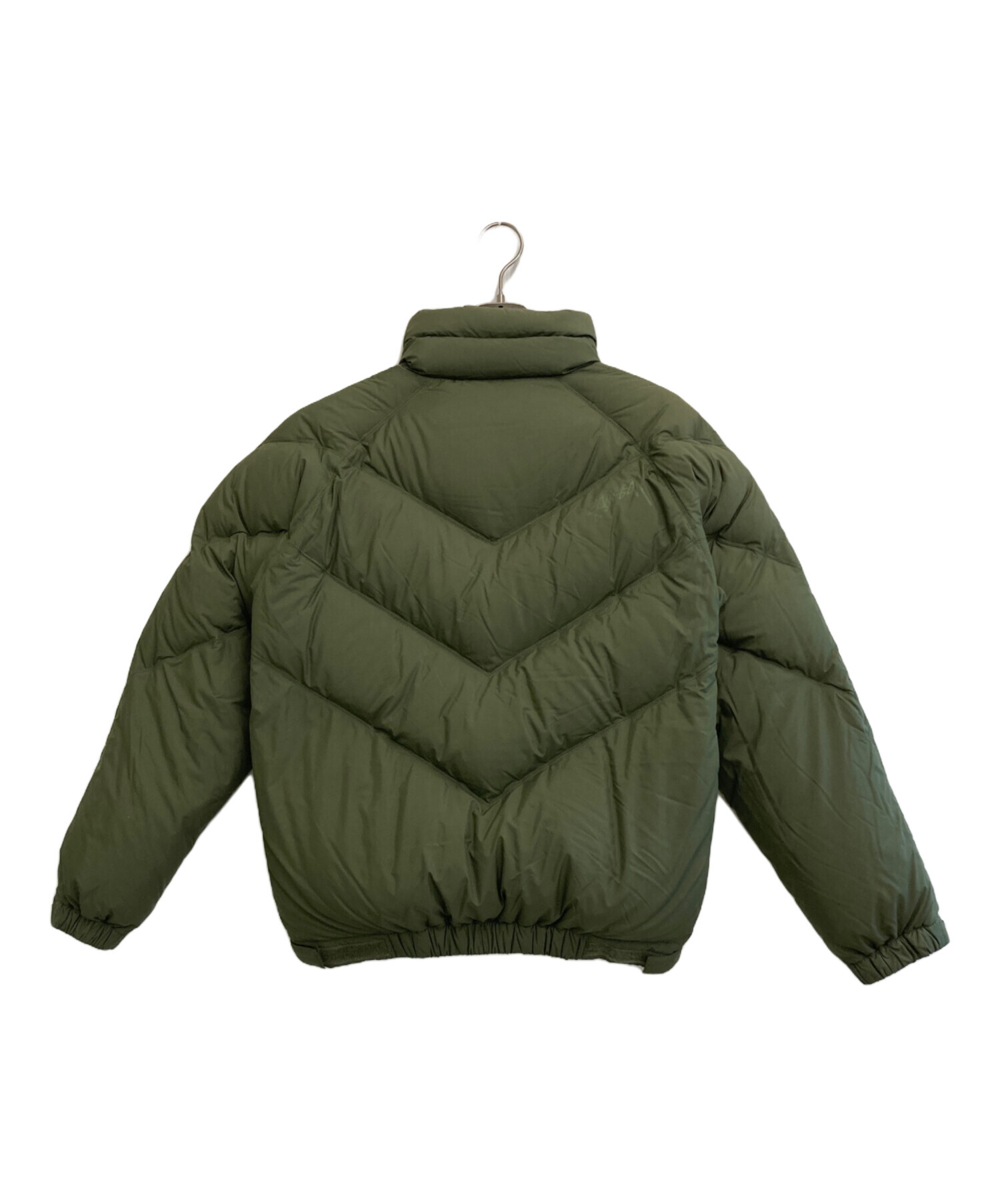 中古・古着通販】stussy (ステューシー) ダウンジャケット カーキ