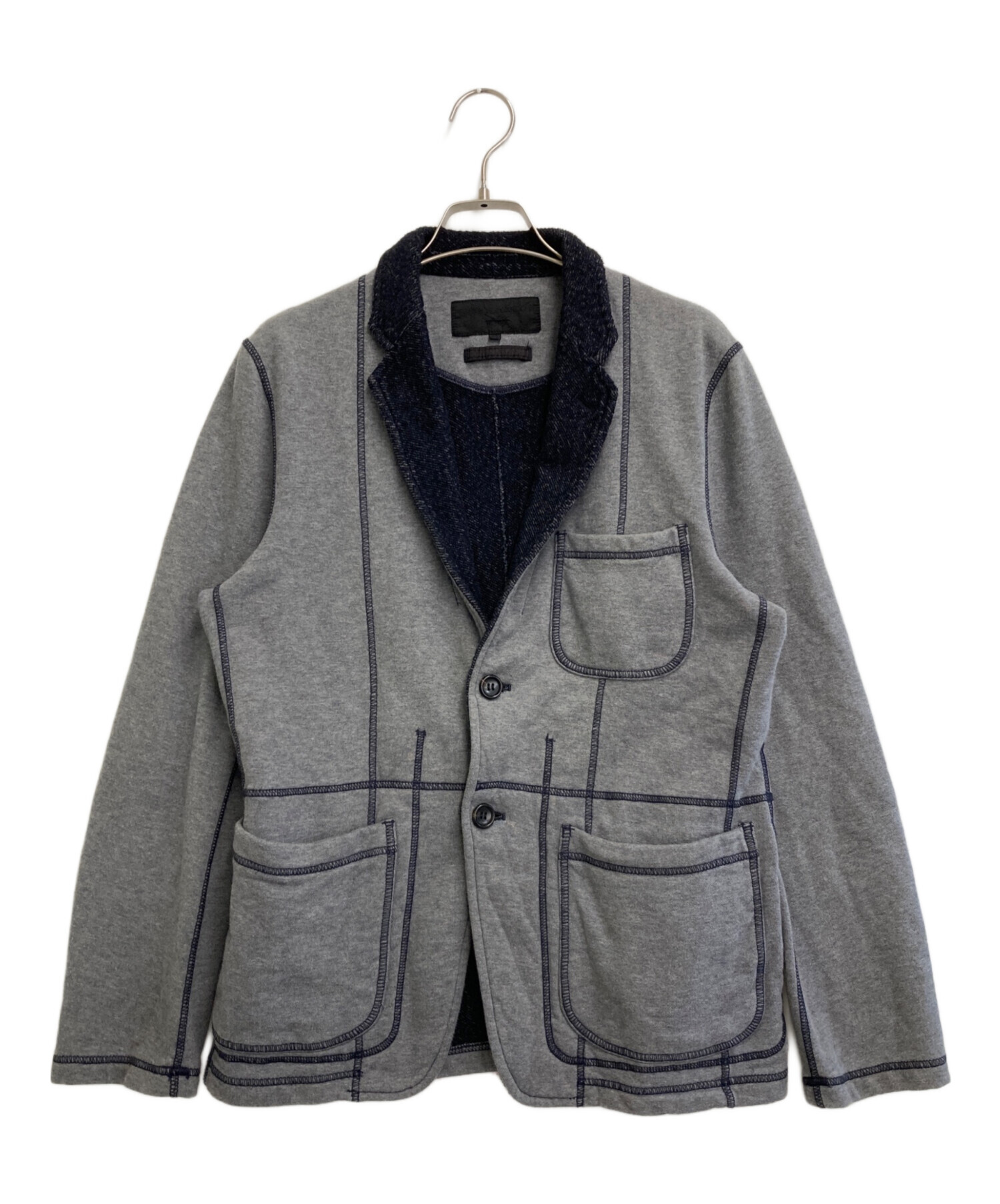 COMME des GARCONS HOMME スウェット テーラードジャケット 中古・古着通販】COMME des GARCONS HOMME (コムデギャルソン オム