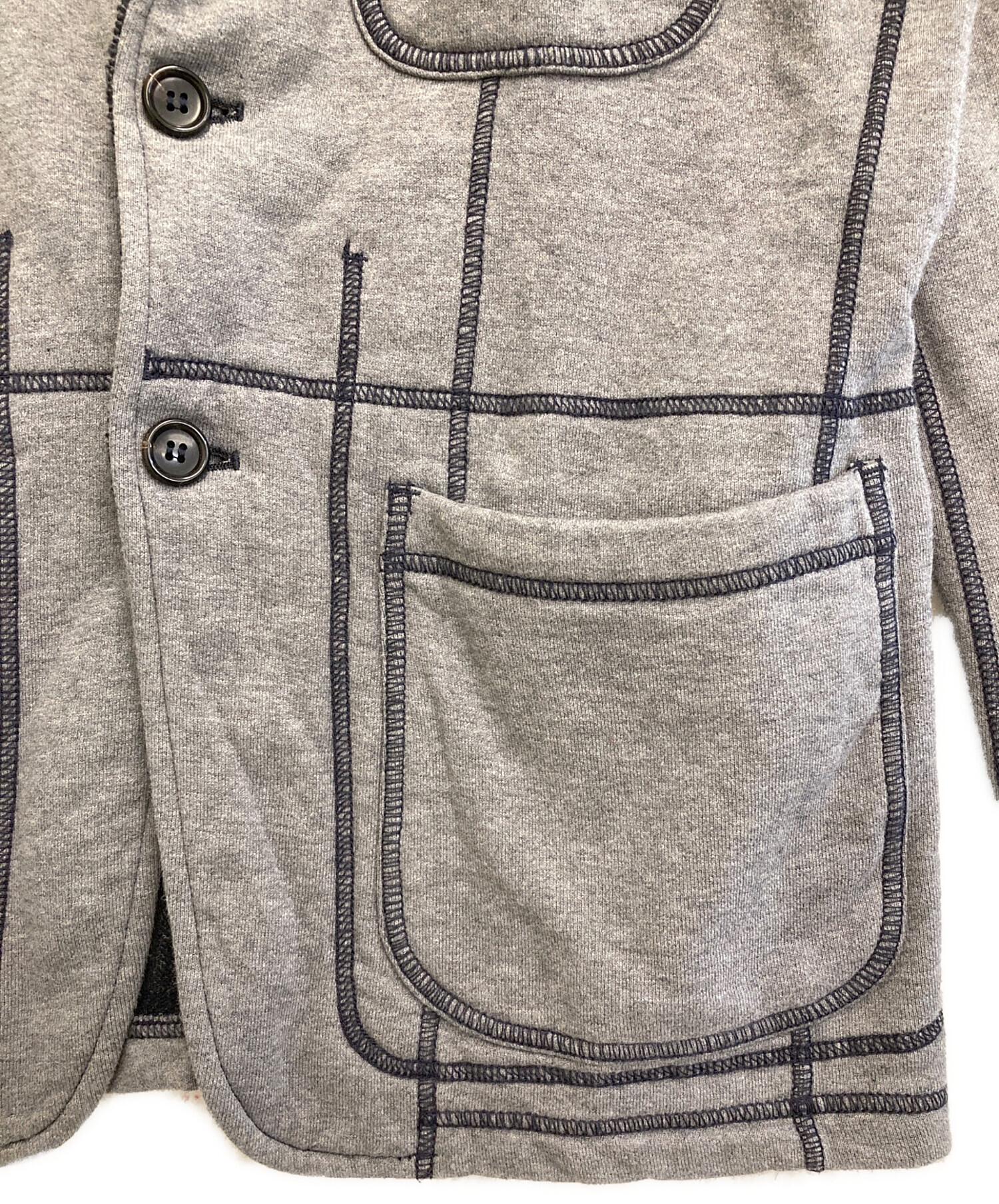 COMME des GARCONS HOMME スウェット テーラードジャケット 中古・古着通販】COMME des GARCONS HOMME (コムデギャルソン オム