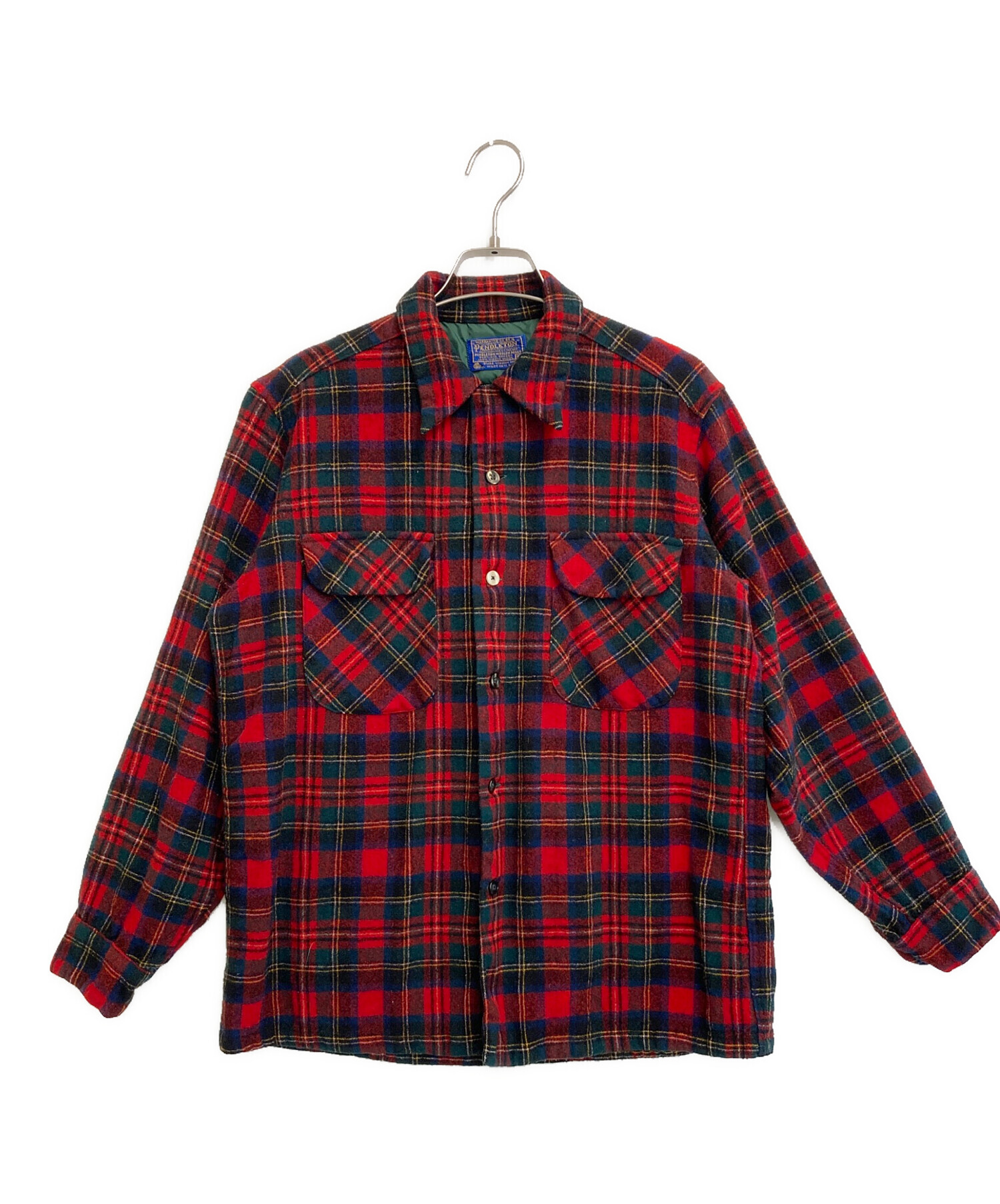 中古・古着通販】PENDLETON (ペンドルトン) ボードシャツ レッド