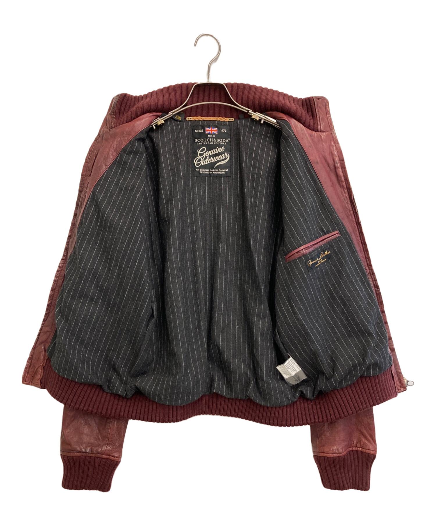 中古・古着通販】SCOTCH & SODA (スコッチアンドソーダ) レザー