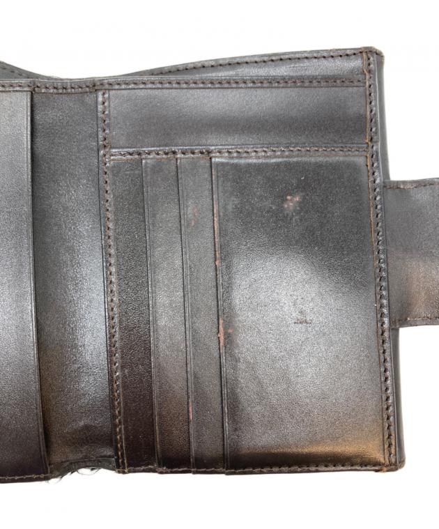 中古・古着通販】FENDI (フェンディ) ズッカ柄2つ折り財布 ブラウン