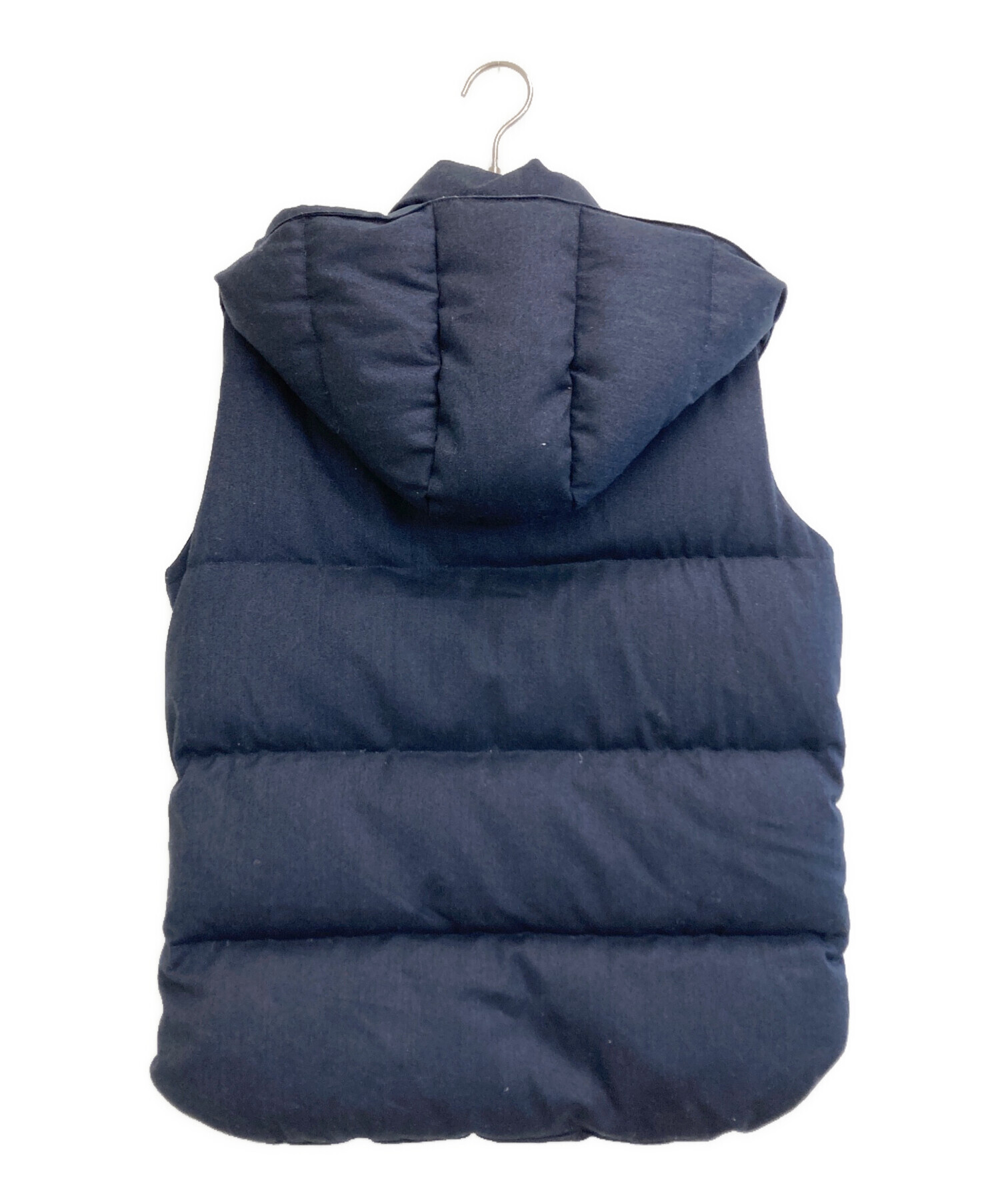 中古・古着通販】TATRAS (タトラス) ウールダウンベスト ネイビー