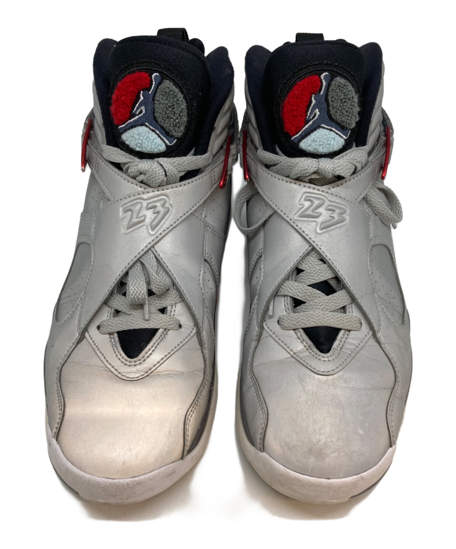 中古・古着通販】NIKE (ナイキ) AIR JORDAN 8 RETRO SP グレー サイズ 