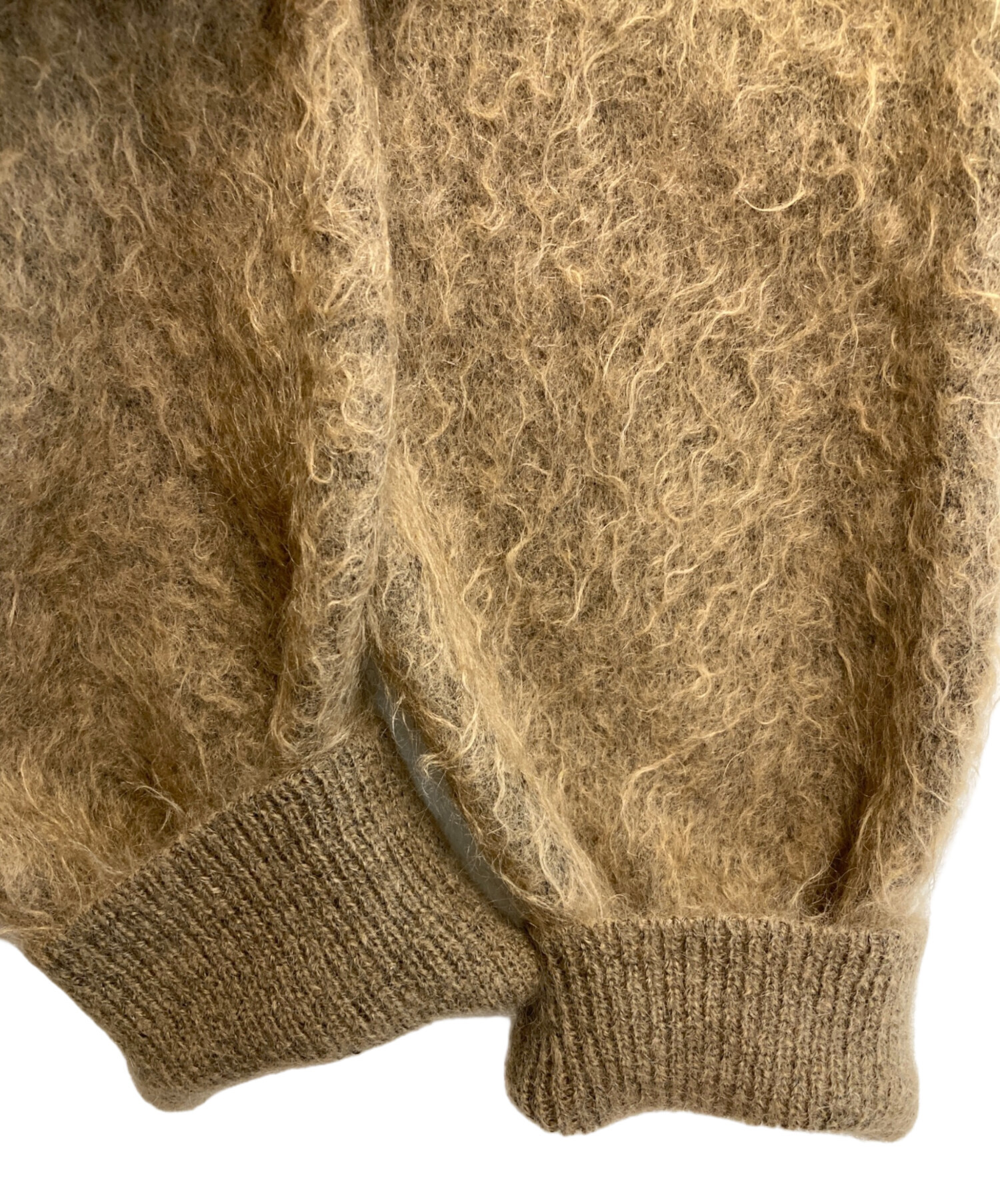 中古・古着通販】stein (シュタイン) Kid Mohair Cardigan ベージュ