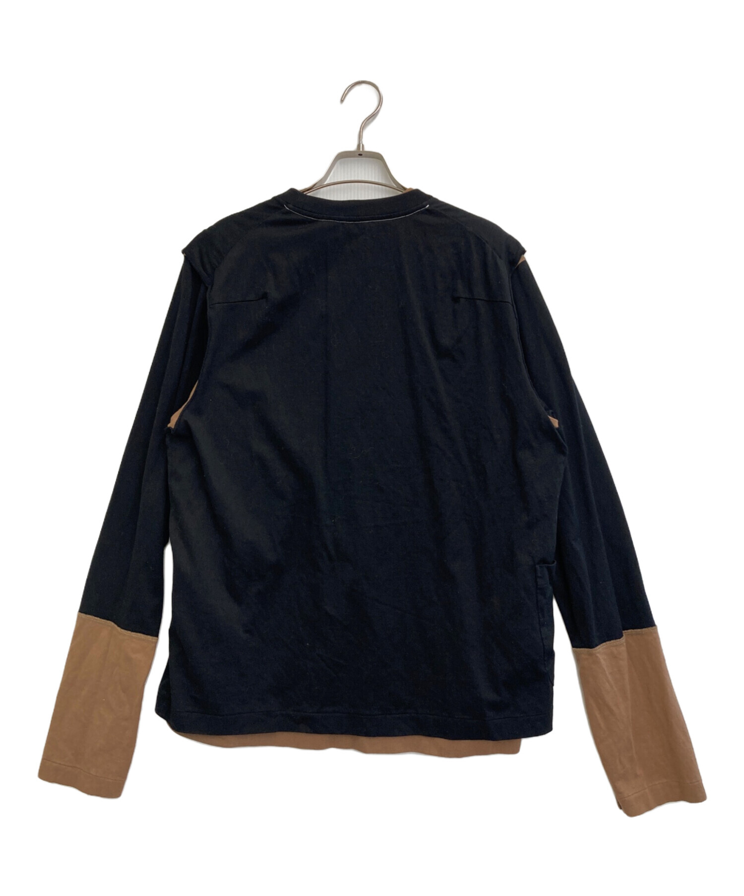 中古・古着通販】SUNSEA (サンシー) 21AW Layered 2tone カットソー
