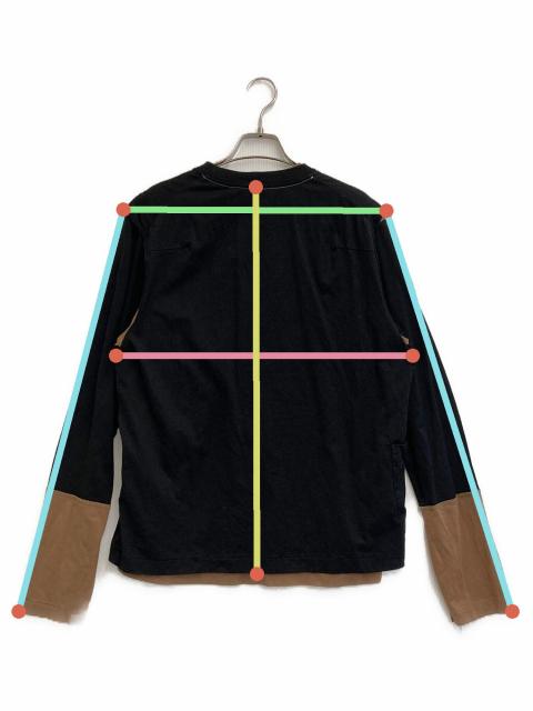 中古・古着通販】SUNSEA (サンシー) 21AW Layered 2tone カットソー