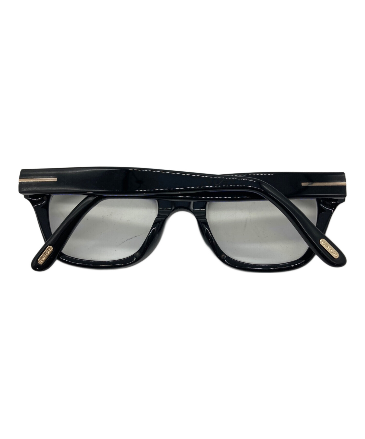 中古・古着通販】TOM FORD (トムフォード) 眼鏡 ブラック サイズ:51 