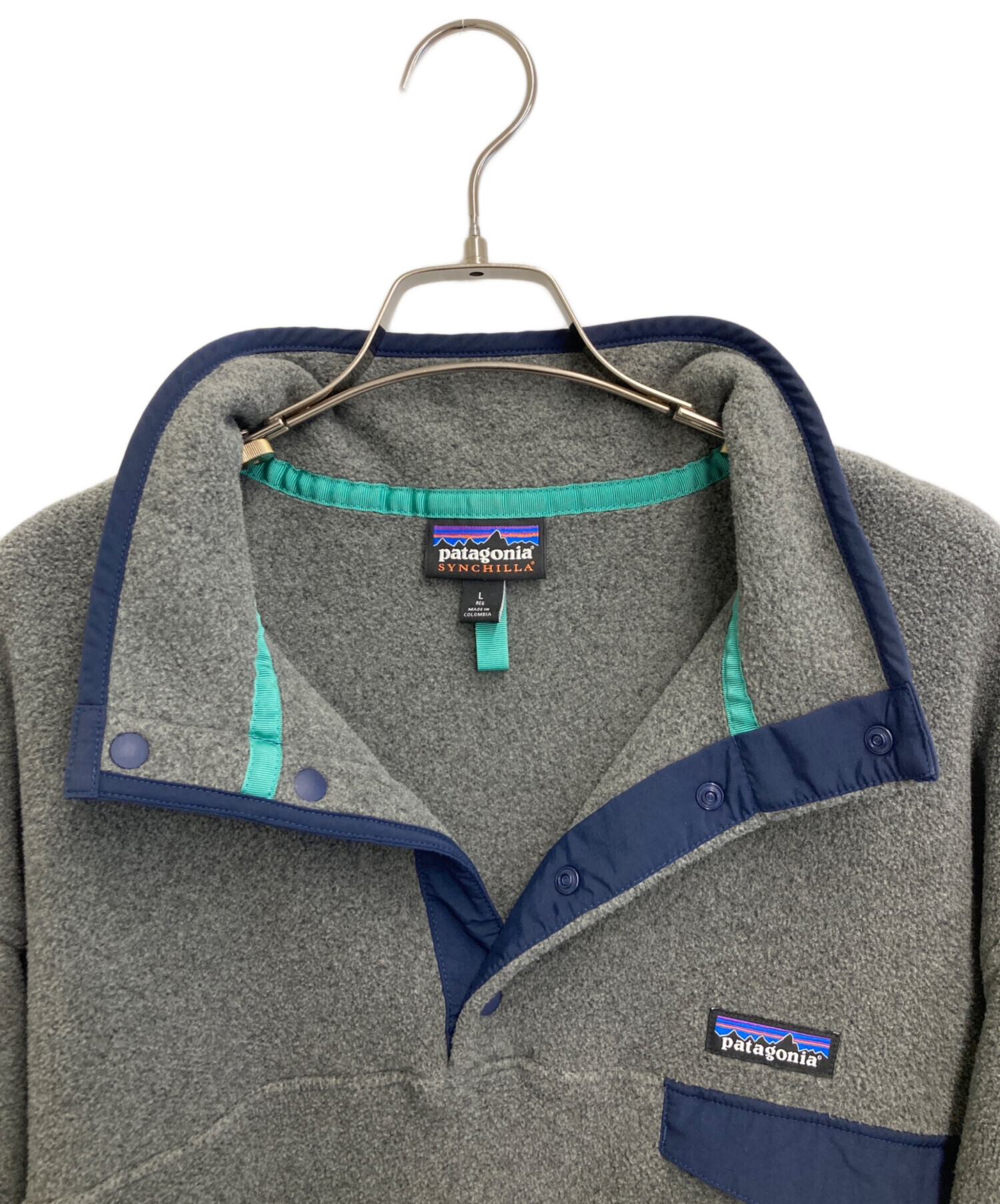 patagonia vintage スナップT 　シンチラ　グリゼード　SST 中古・古着通販】Patagonia (パタゴニア) シンチラスナップT グレー