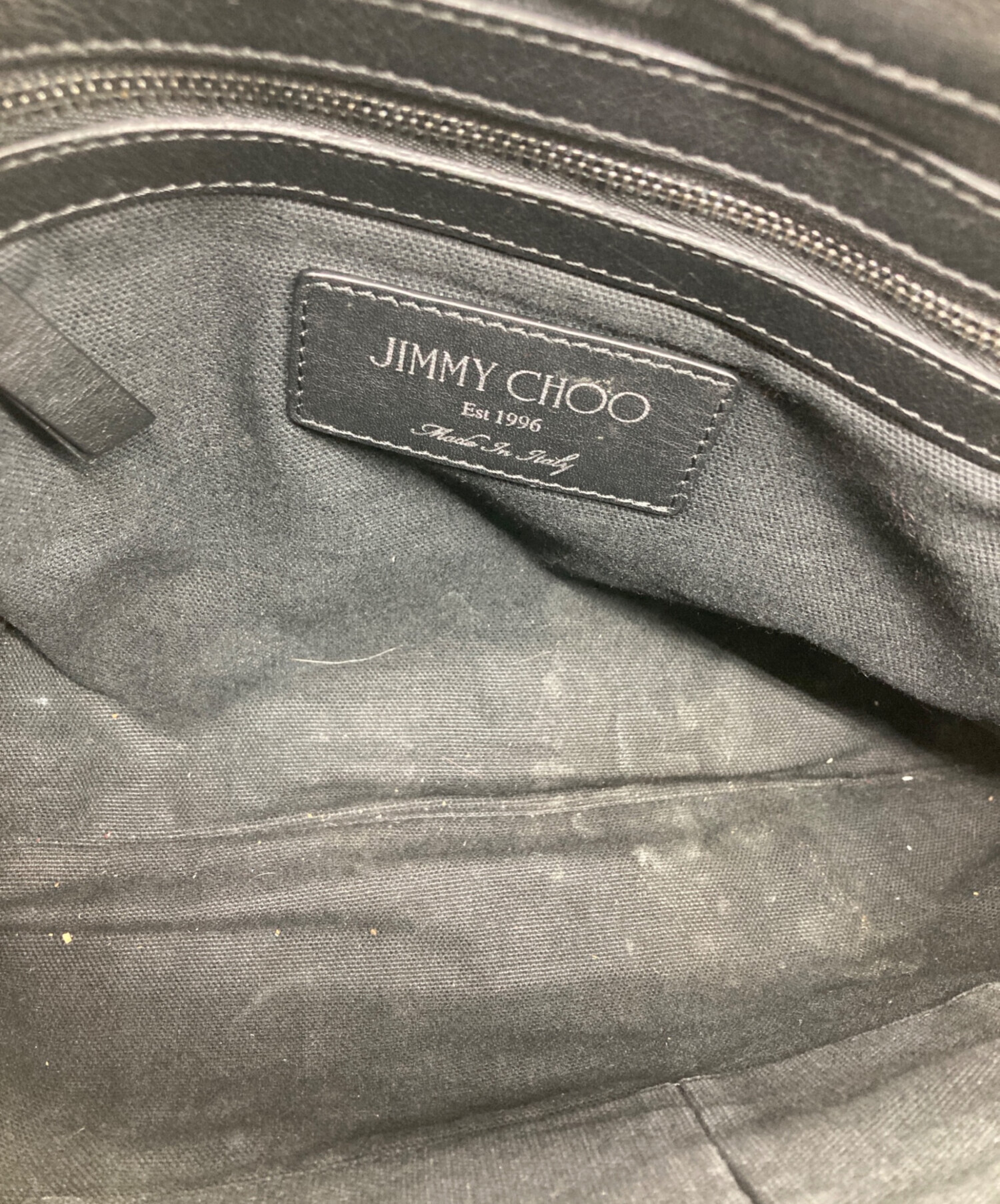 中古・古着通販】JIMMY CHOO (ジミーチュウ) スターエンボスクラッチ