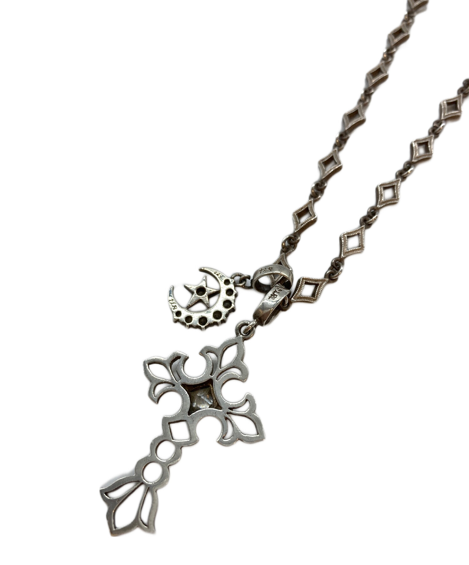 中古・古着通販】Loree Rodkin (ローリーロドキン) クロスネックレス