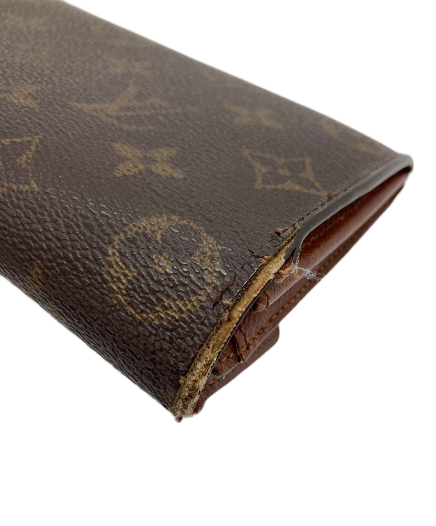 中古・古着通販】LOUIS VUITTON (ルイ ヴィトン) 長財布 ブラウン