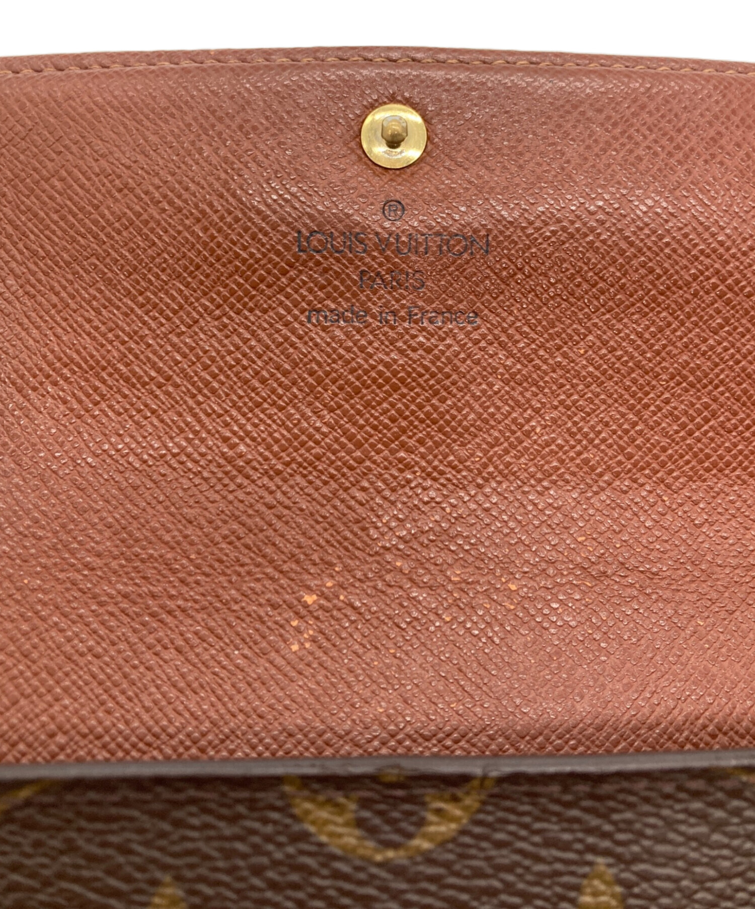 中古・古着通販】LOUIS VUITTON (ルイ ヴィトン) 長財布 ブラウン 中古・古着通販】LOUIS VUITTON (ルイ ヴィトン) 長財布 ブラウン