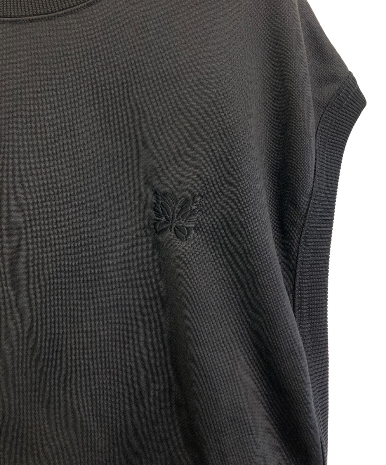 中古・古着通販】Needles (ニードルズ) Sleeveless Tee ブラック