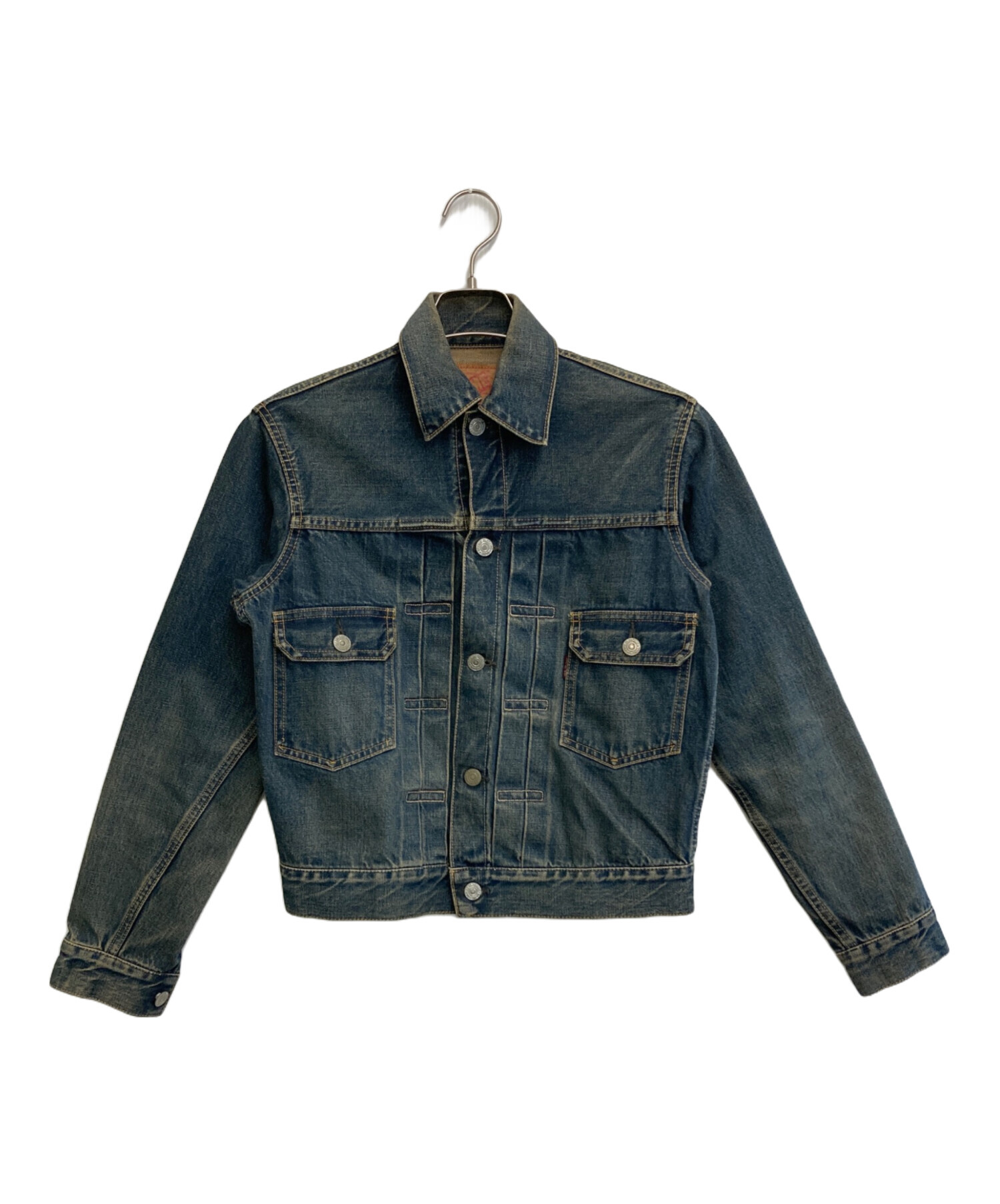 DENIME デニムジャケット2nd Mサイズ 中古・古着通販】DENIME (ドゥニーム) 2nd デニムジャケット
