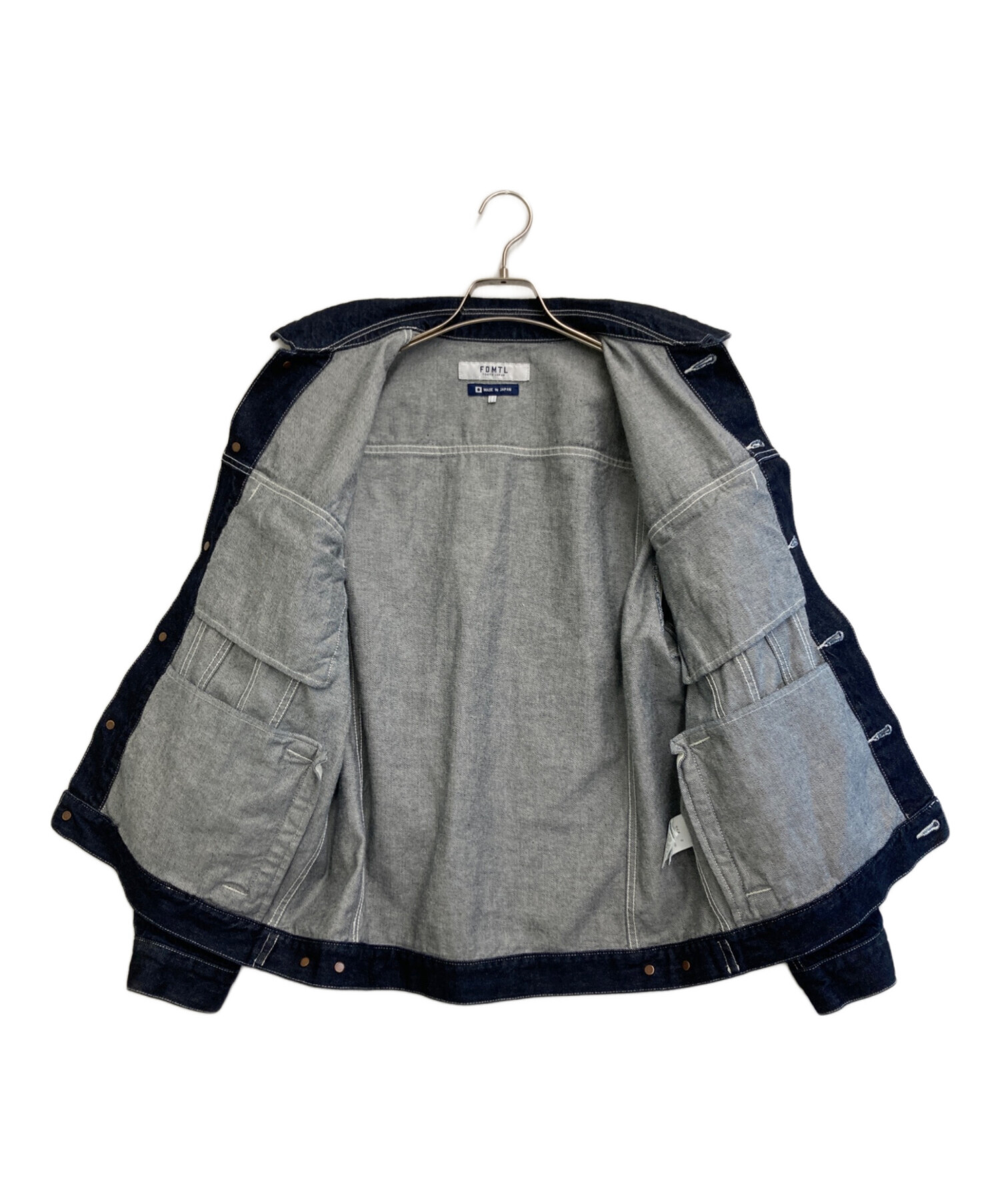 中古・古着通販】FDMTL (ファンダメンタル) デニムジャケット ブルー