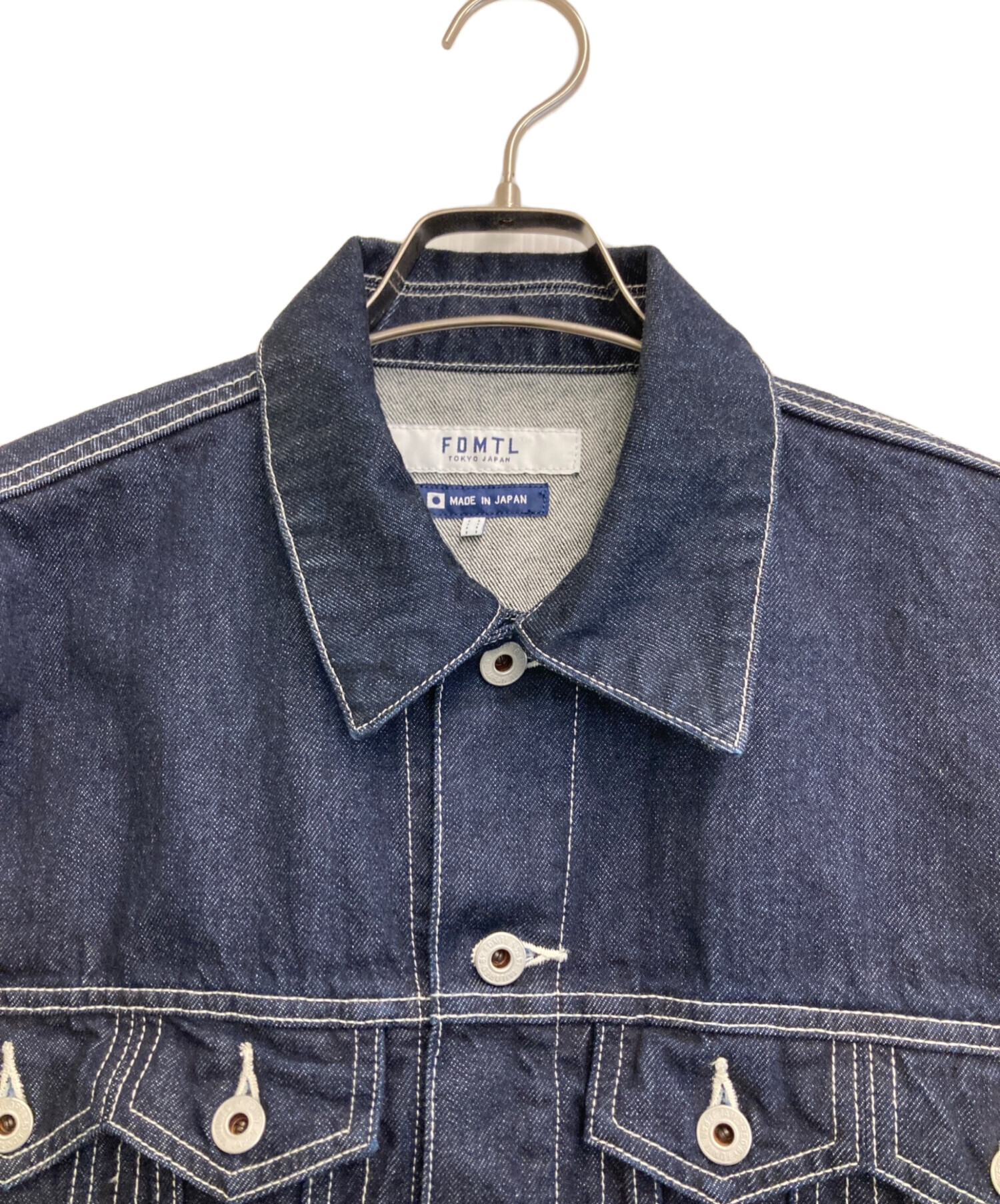 中古・古着通販】FDMTL (ファンダメンタル) デニムジャケット ブルー 