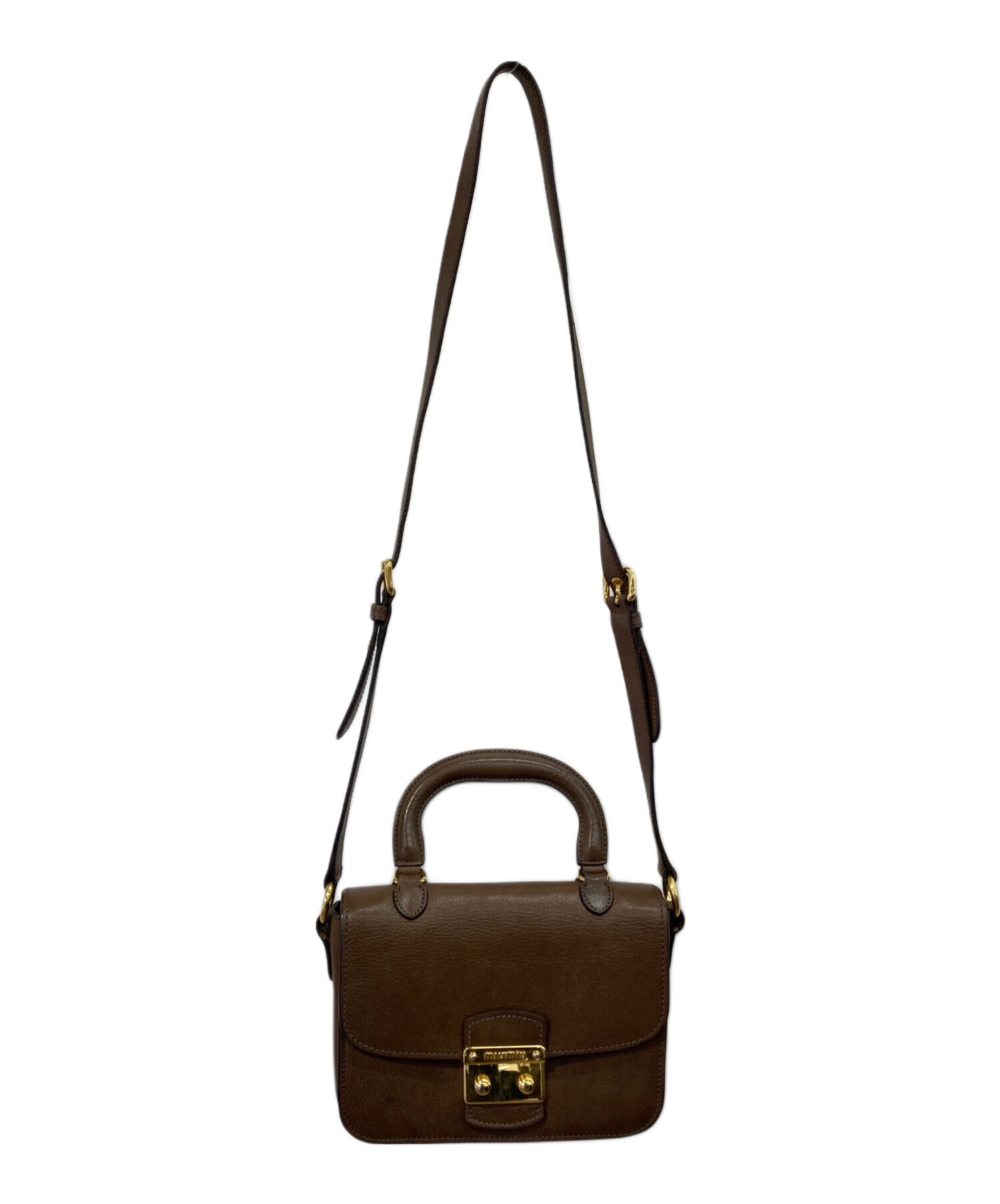 中古・古着通販】MIU MIU (ミュウミュウ) 2WAYショルダーバッグ