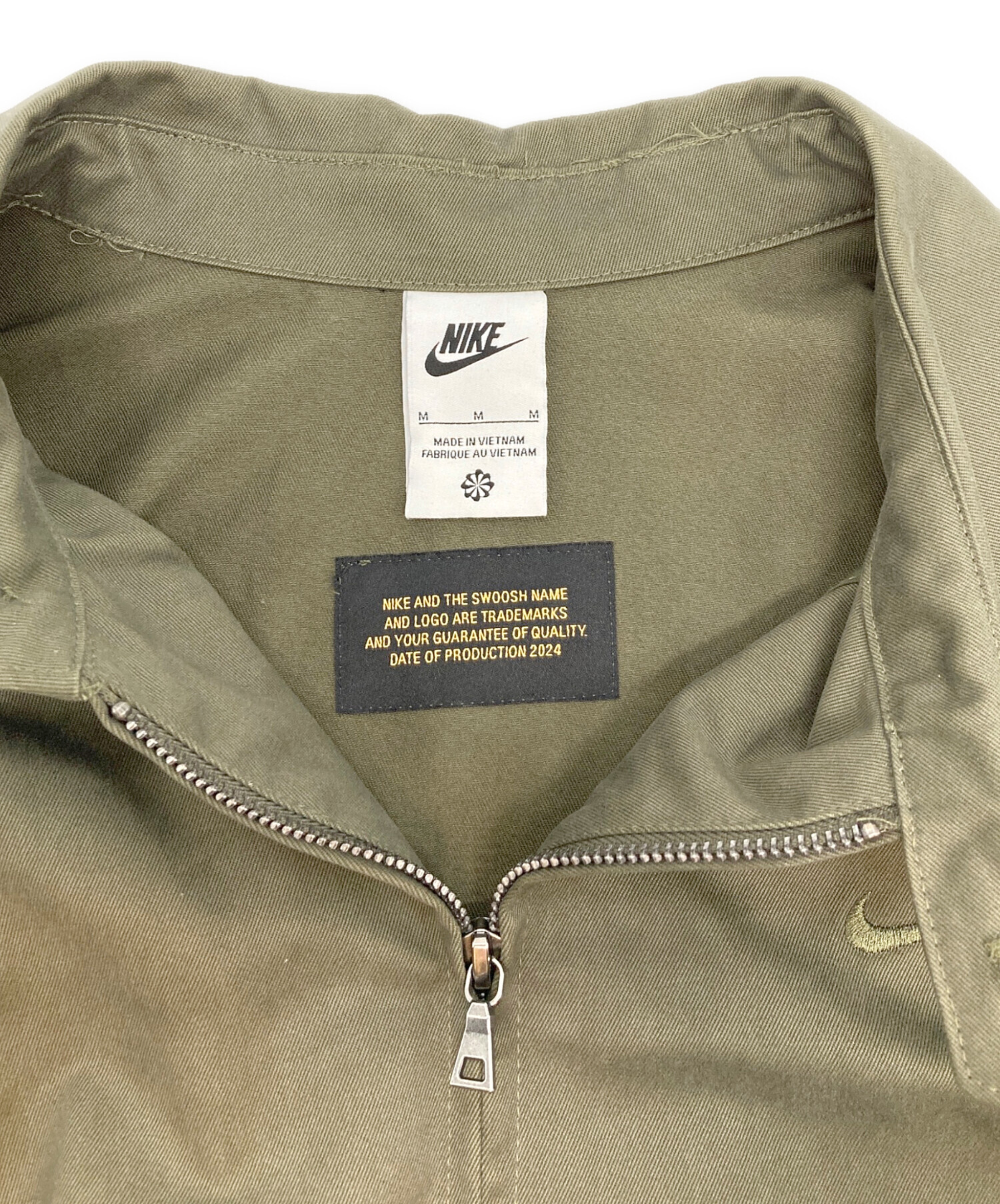 中古・古着通販】NIKE (ナイキ) NL ハリントン ジャケット カーキ