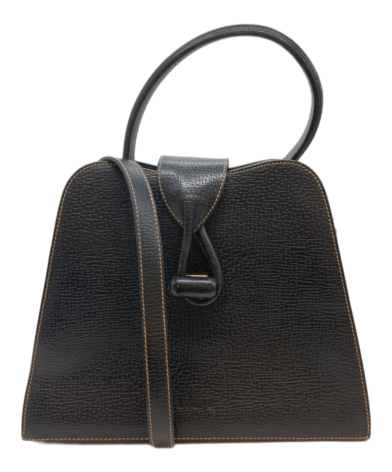 中古・古着通販】LOEWE (ロエベ) ターンロック2wayショルダーバッグ 