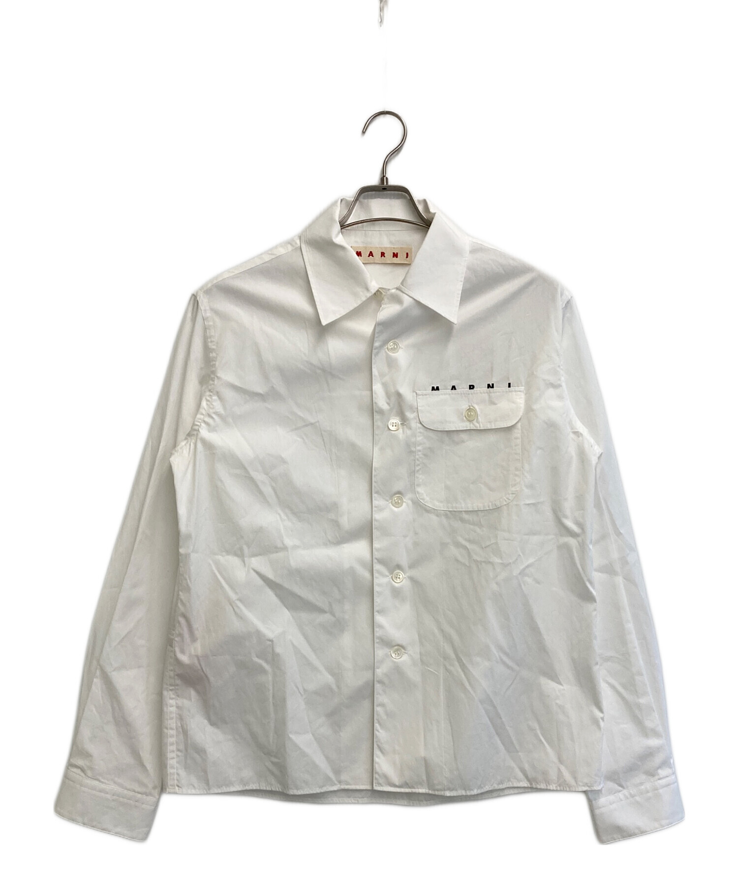 中古・古着通販】MARNI (マルニ) カジュアルシャツ ホワイト サイズ:48 