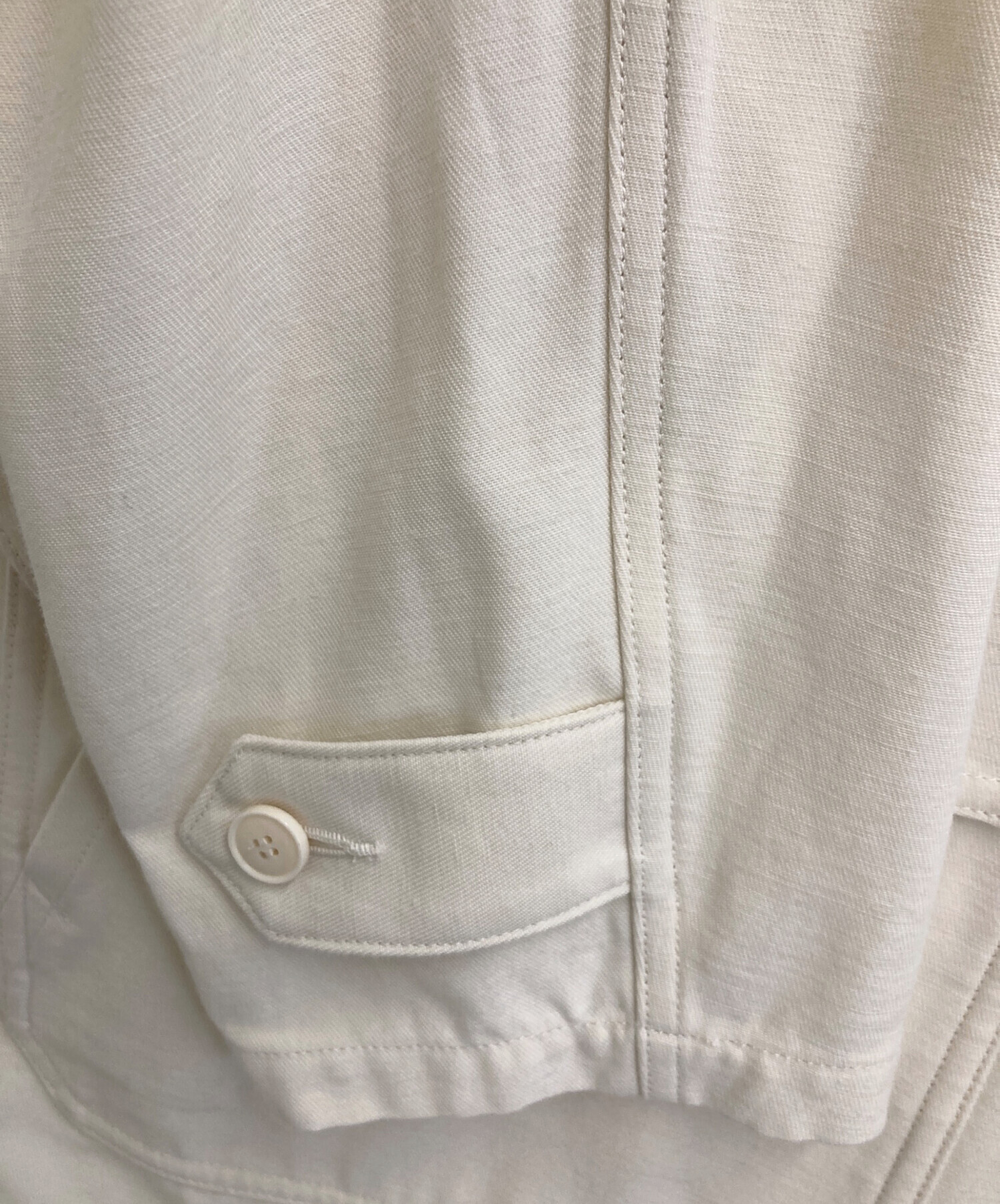YLEVE コットンカバーオールジャケット 日本製 サイズ1 中古・古着通販】YLEVE (イレーヴ) ビスコース コットン カバーオール
