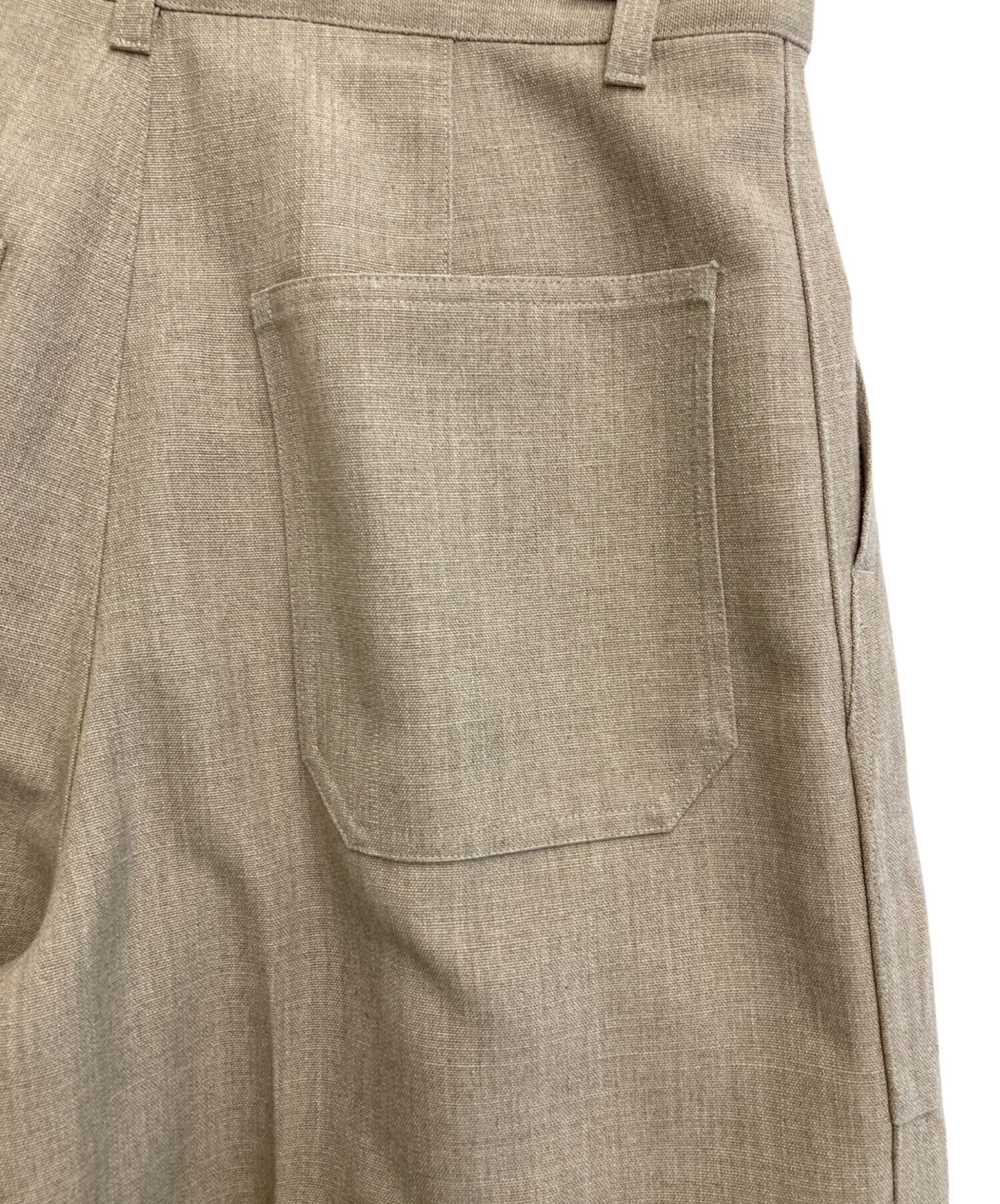 中古・古着通販】YLEVE (イレーヴ) RECYCLE POLYESTER TROUSERS