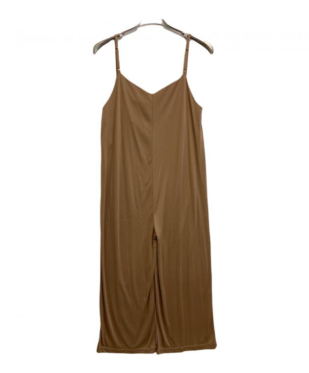 中古・古着通販】Ameri (アメリ) CHLOE V NECK ROMPERS ブラウン