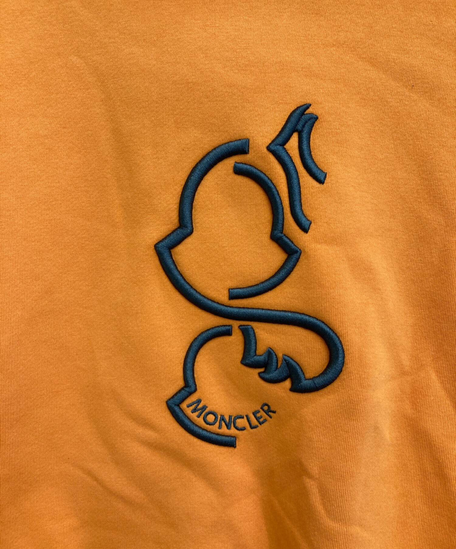 未使用　モンクレール　Top Embroidered Logo Canotta MONCLER（モンクレール） トップス Tシャツ テニスロゴ 8C00005829HP