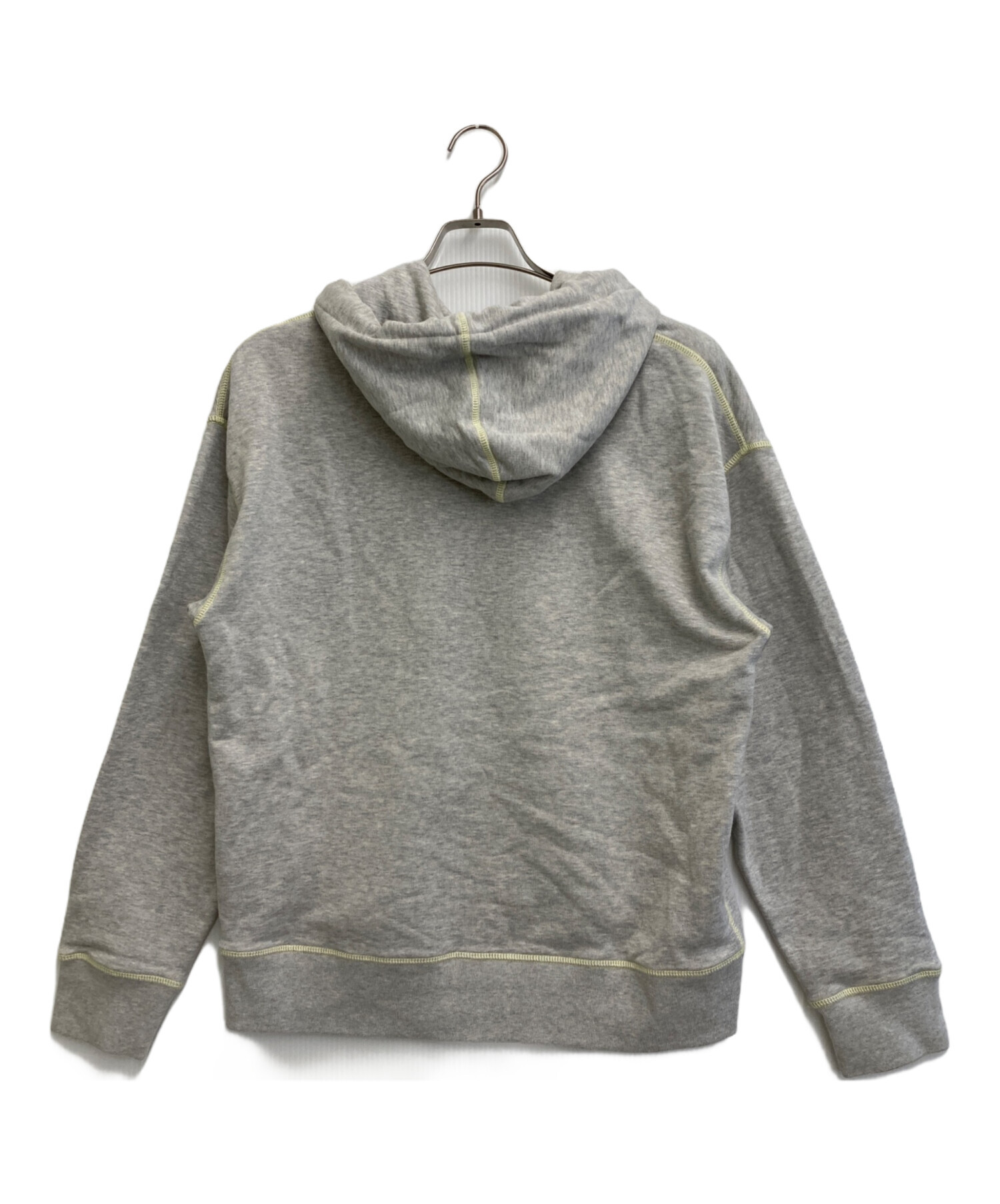 中古・古着通販】MONCLER (モンクレール) プルオーバーパーカー グレー 