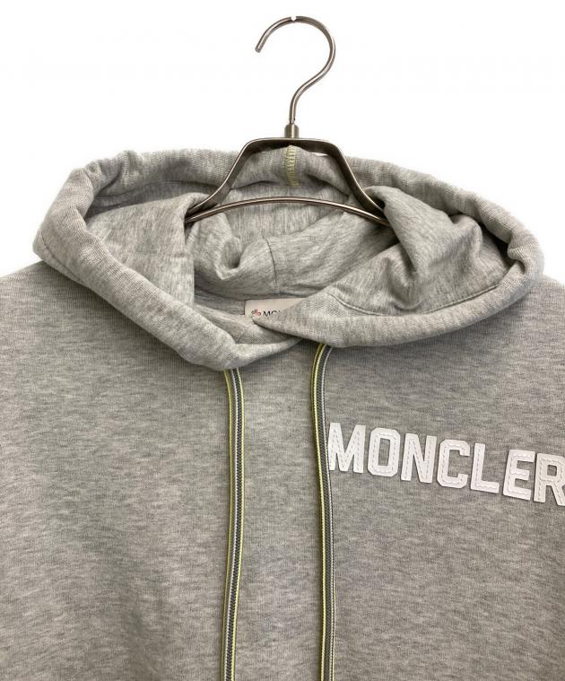 中古・古着通販】MONCLER (モンクレール) プルオーバーパーカー グレー 中古・古着通販】MONCLER (モンクレール) プルオーバーパーカー グレー