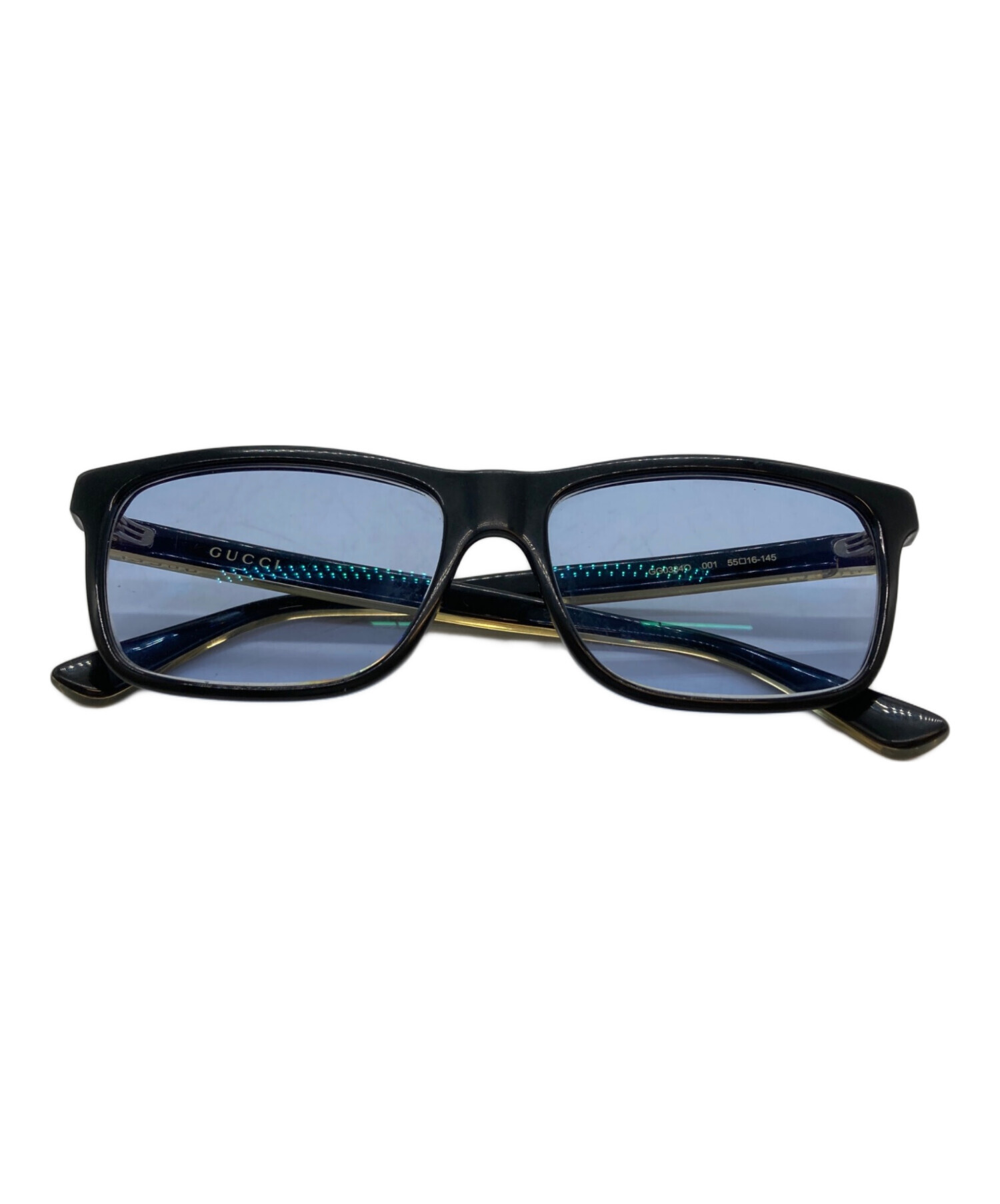 美品　グッチ　サングラス　未使用 中古・古着通販】GUCCI (グッチ) サングラス ブラック サイズ:55 16
