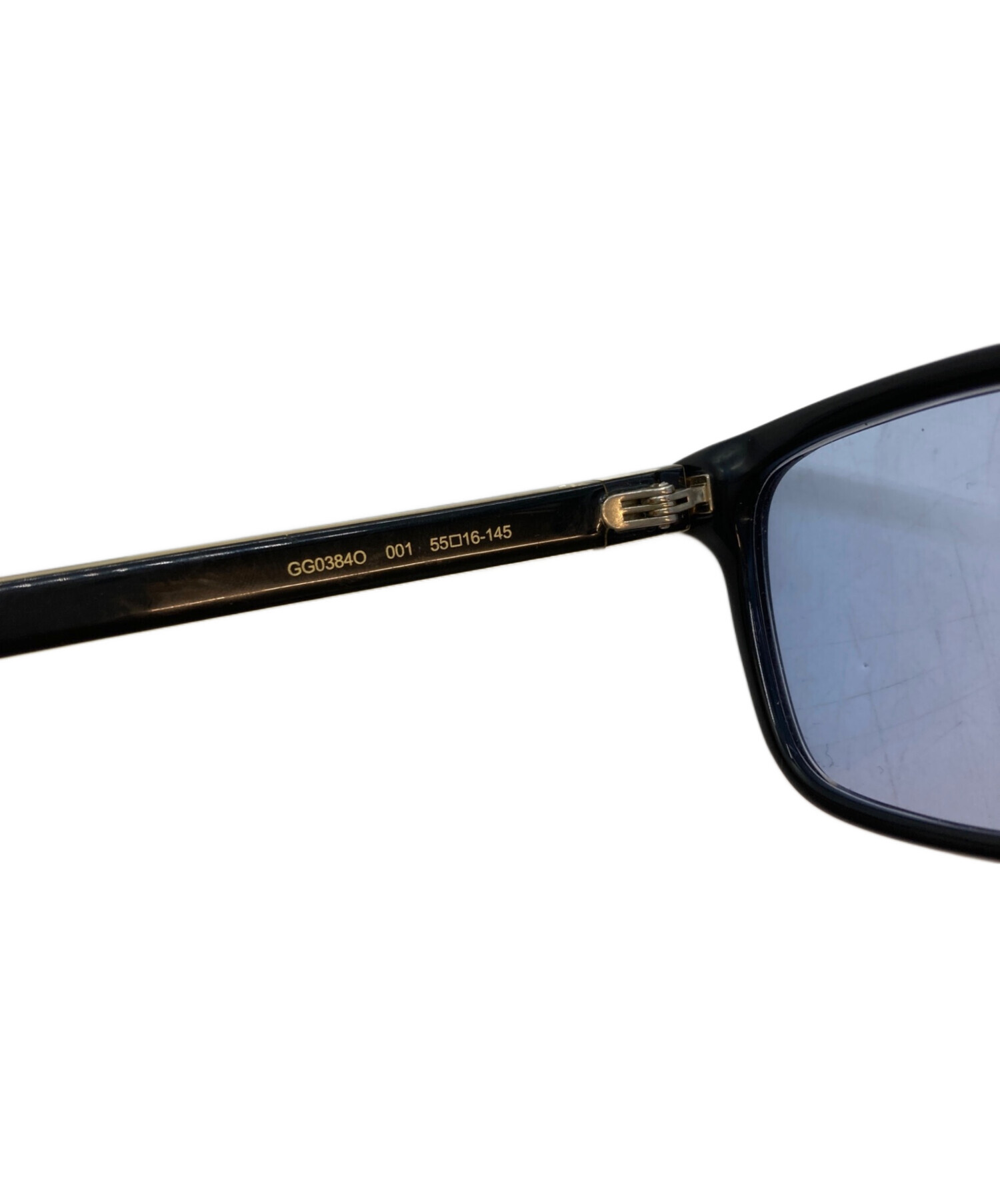 中古・古着通販】GUCCI (グッチ) サングラス ブラック サイズ:55 16