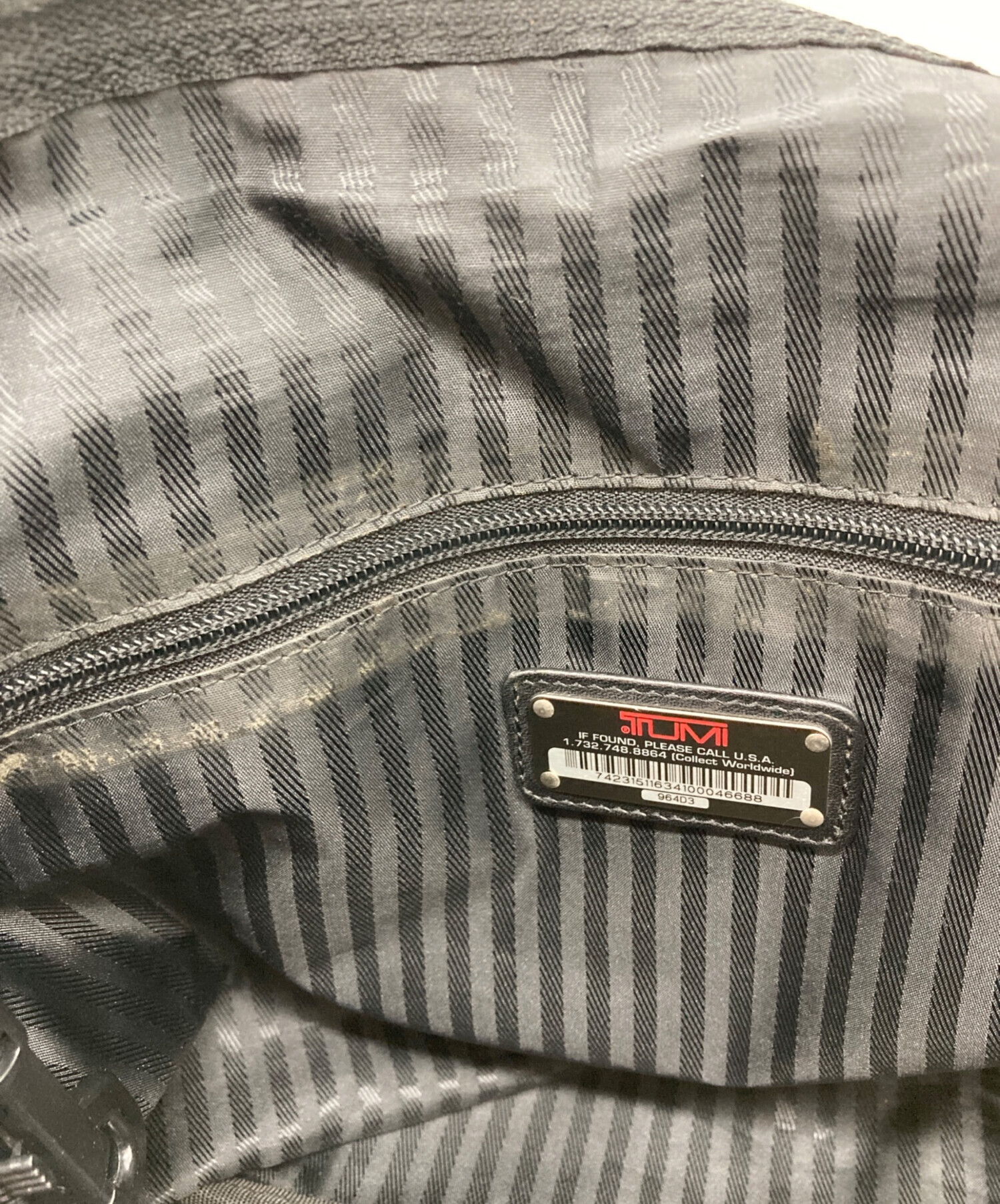 中古・古着通販】TUMI (トゥミ) レザーボストンバッグ｜ブランド・古着