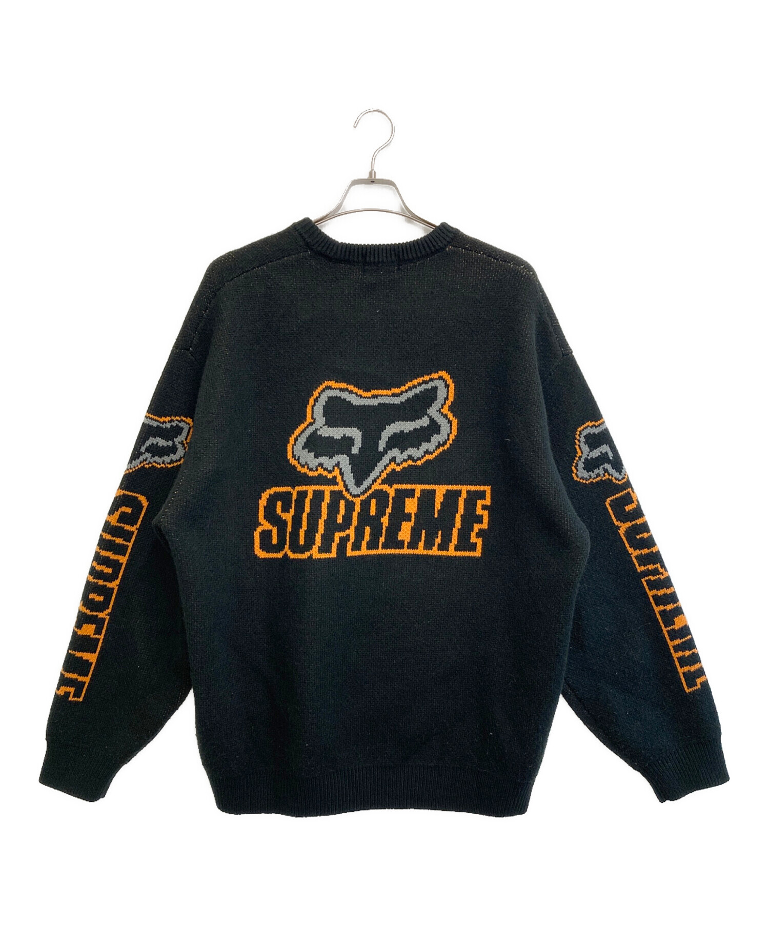 17294✨シュプリーム×フォックスレーシング ロゴプリント メッシュカットソー 中古・古着通販】SUPREME (シュプリーム) FOX RACING (フォックス
