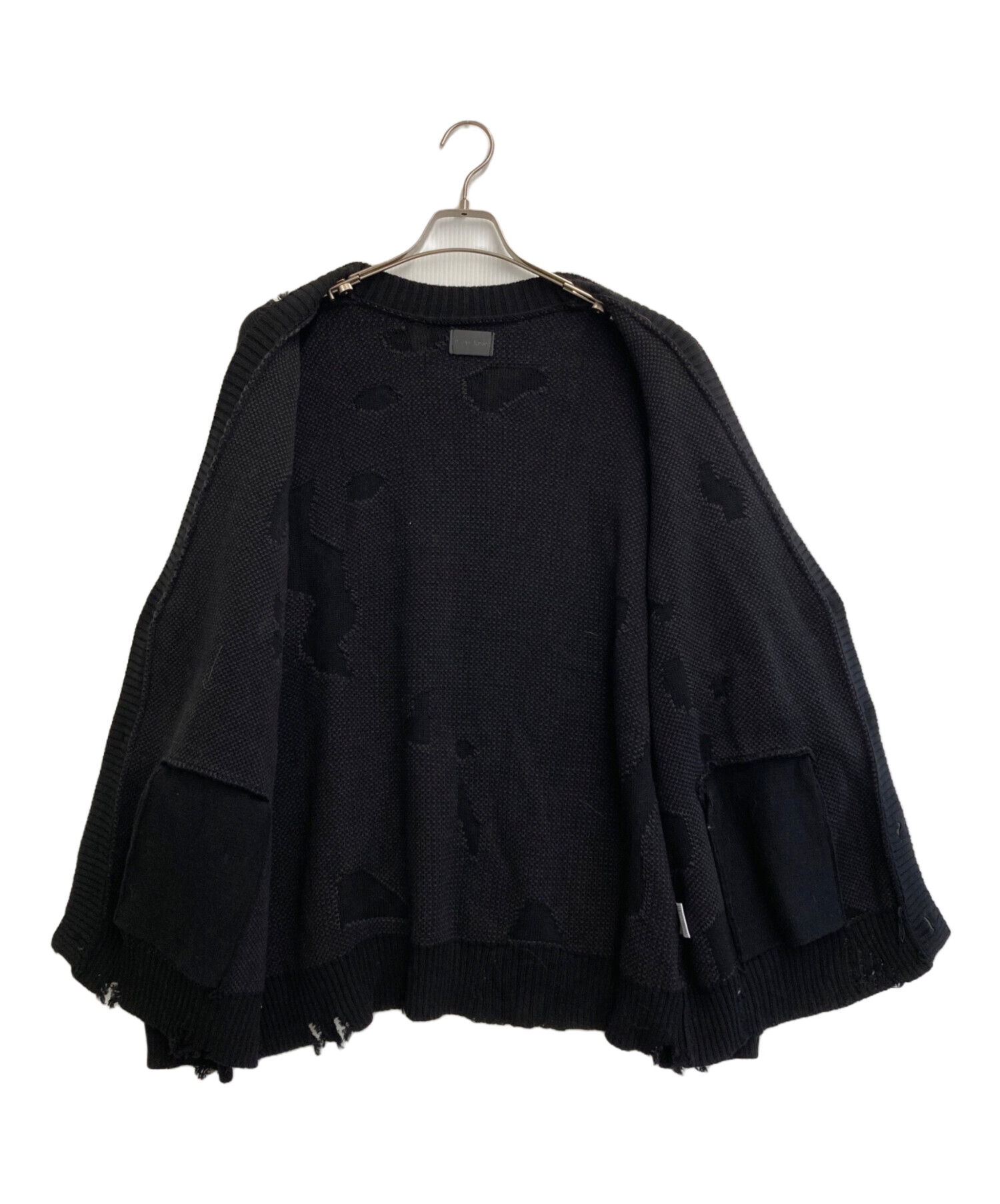 中古・古着通販】Danke schon (ダンケ シェーン) ダメージ加工ニット