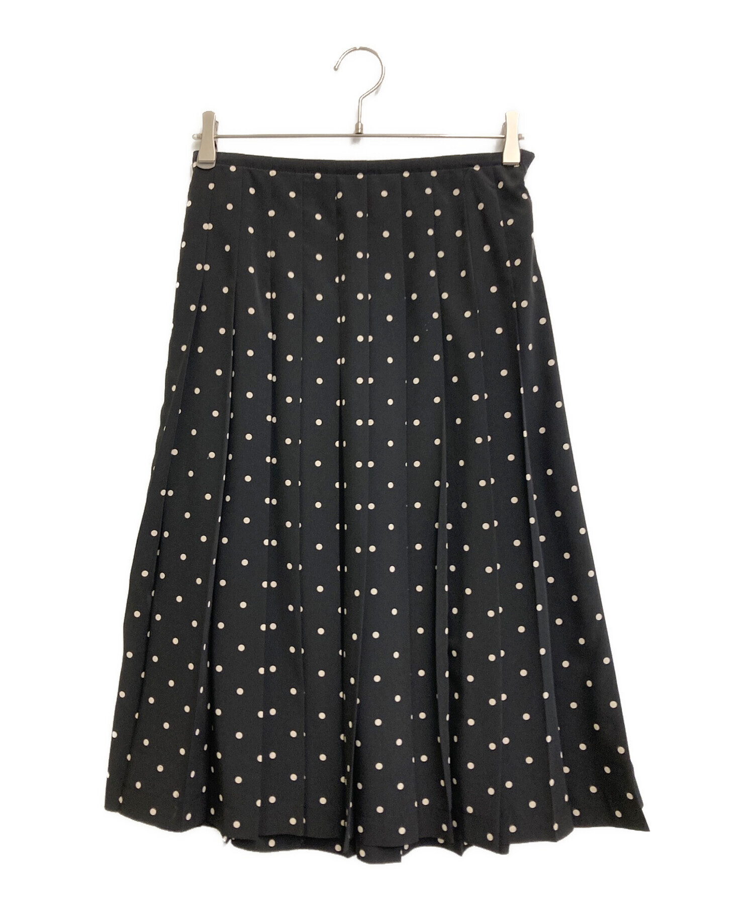 tricot COMME des GARCONS フレアスカート 白黒ドット 中古・古着通販】COMME des GARCONS tricot (コムデギャルソントリコ