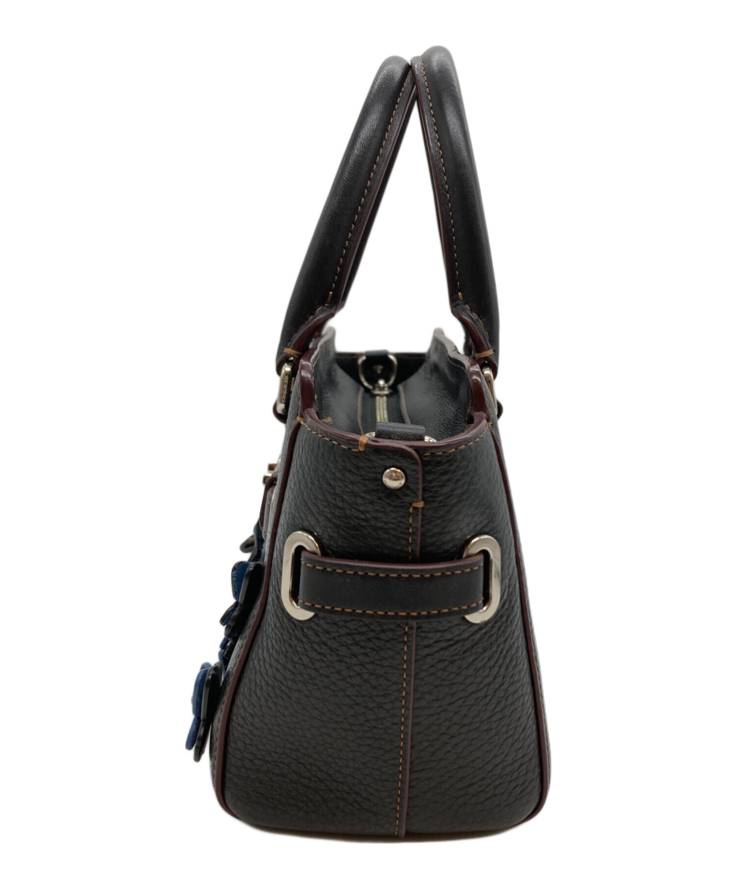 中古・古着通販】COACH (コーチ) ミニブレイクキャリーオール ブラック 