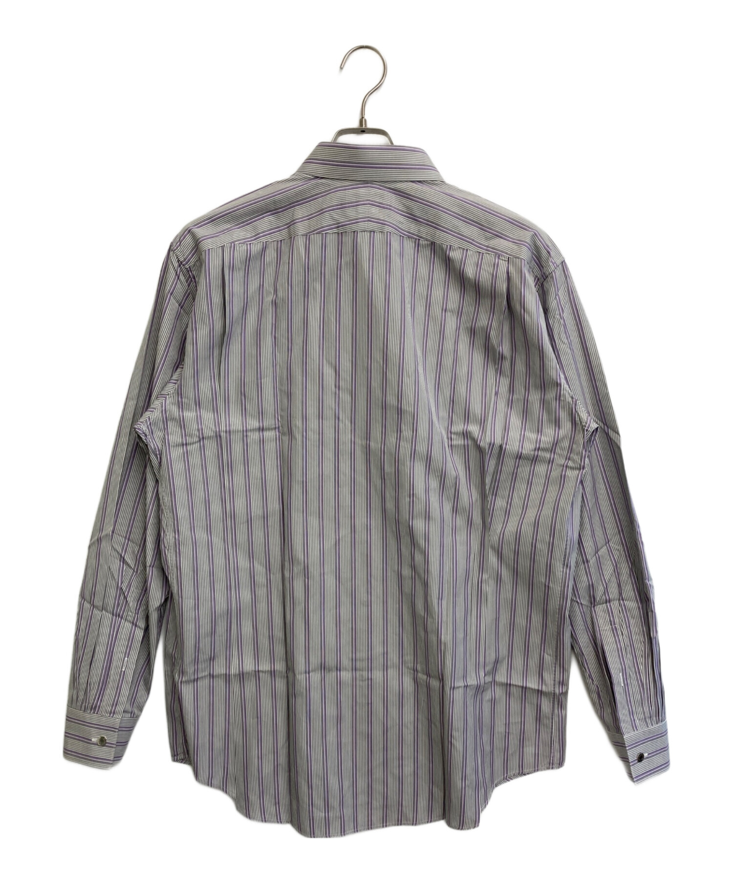 中古・古着通販】HERMES (エルメス) セリエボタンストライプコットン