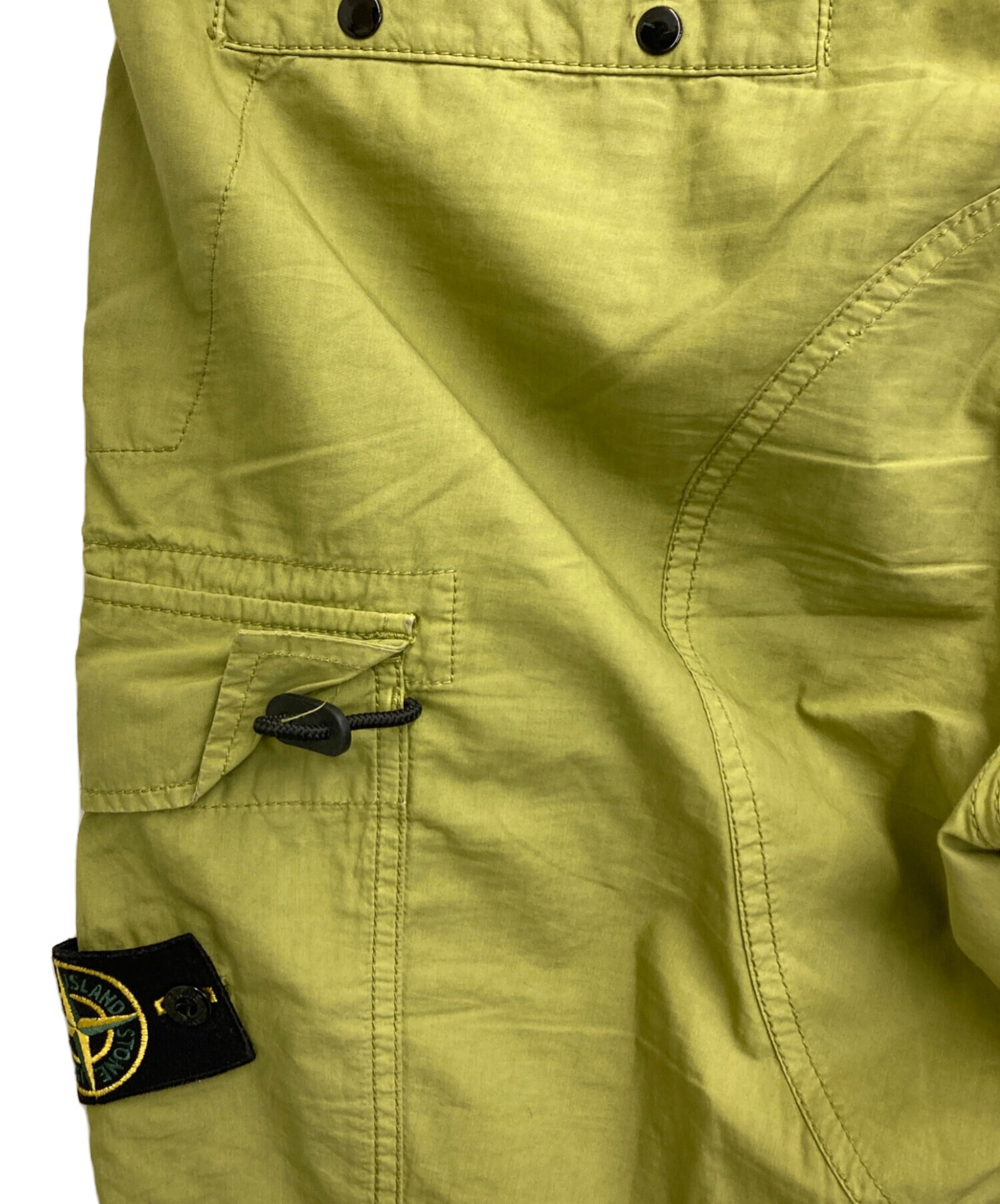 STONE  ナイロンメタル　カーゴパンツ　イエロー 中古・古着通販】STONE ISLAND (ストーンアイランド) 15SS カーゴ