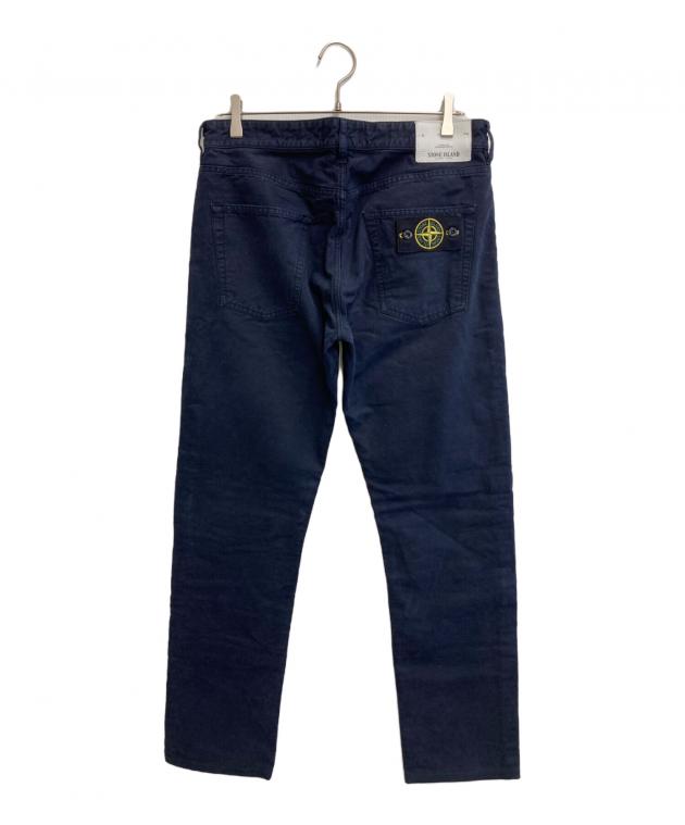【STONE 】 カーゴパンツ W31 ネイビー 中古・古着通販】STONE ISLAND (ストーンアイランド) RE-T 5ポケット