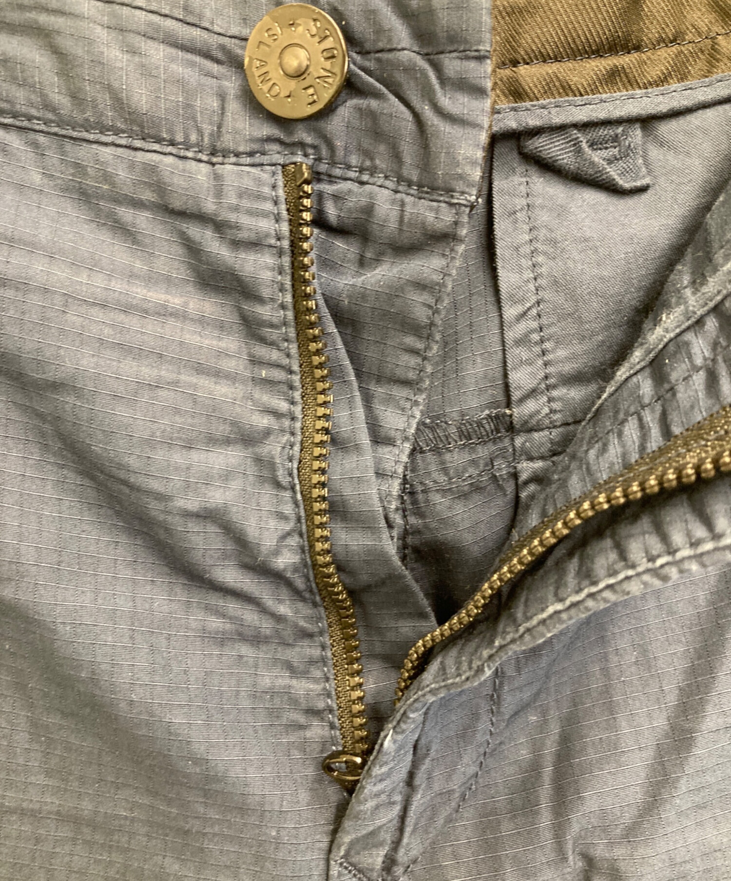 STONE  ストーンアイランド カーゴパンツ　W29 ブルー系 中古・古着通販】STONE ISLAND (ストーンアイランド) パンツ ブルー