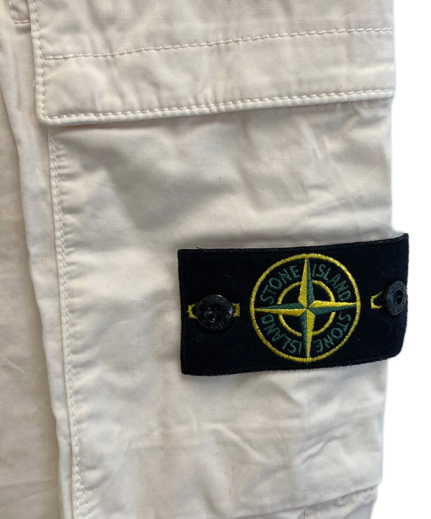 中古・古着通販】STONE ISLAND (ストーンアイランド) パンツ ホワイト