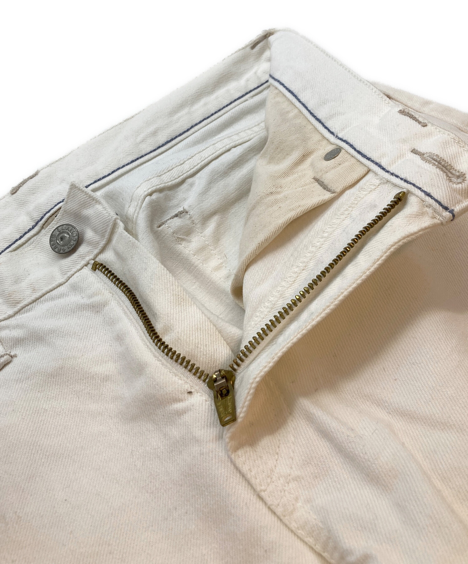 中古・古着通販】RRL (ダブルアールエル) デニムパンツ ホワイト