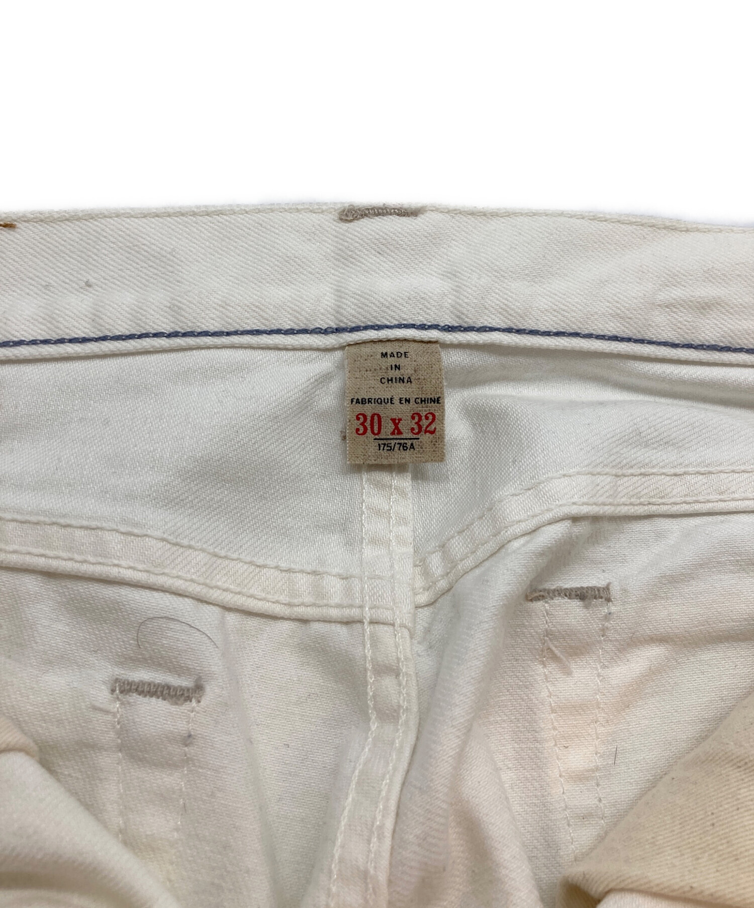 中古・古着通販】RRL (ダブルアールエル) デニムパンツ ホワイト
